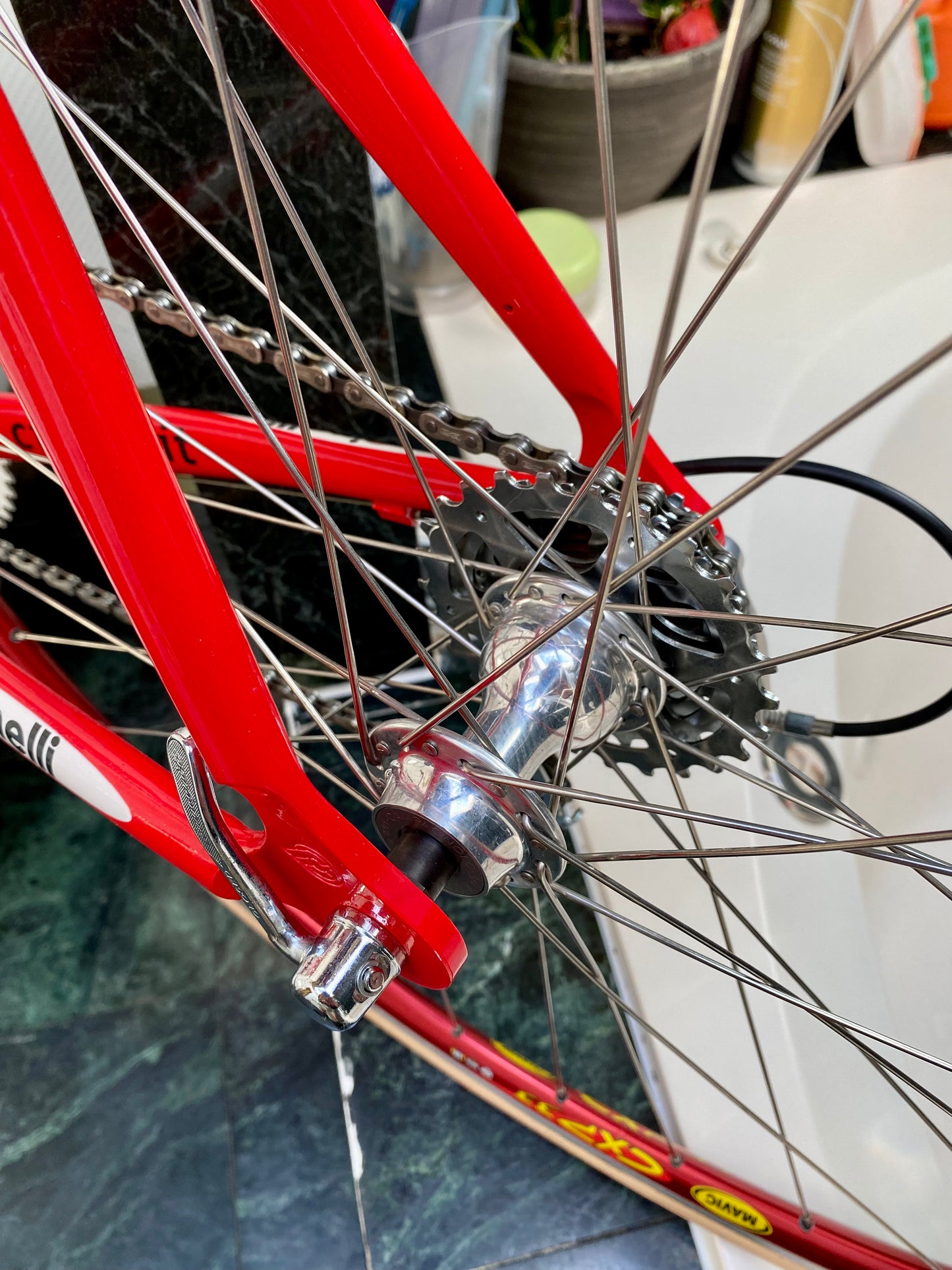 (SIZE 55cm) NOS / NEW CLASSIC CINELLI UNICA ROAD BIKE - CAMPAGNOLO