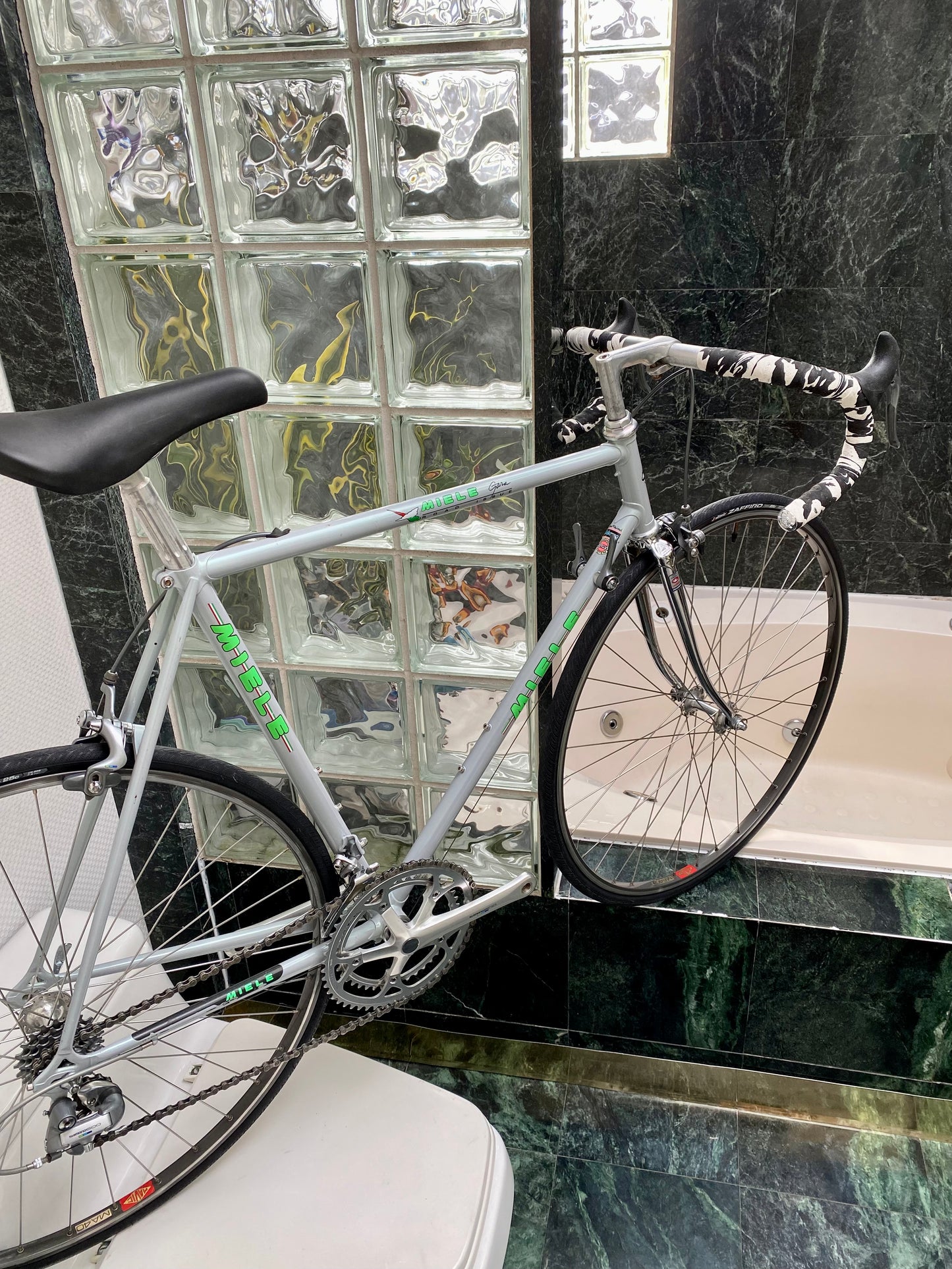 (SIZE 55cm) 1980's MIELE GARA ROAD BIKE - SHIMANO 600 - COLUMBUS STEEL