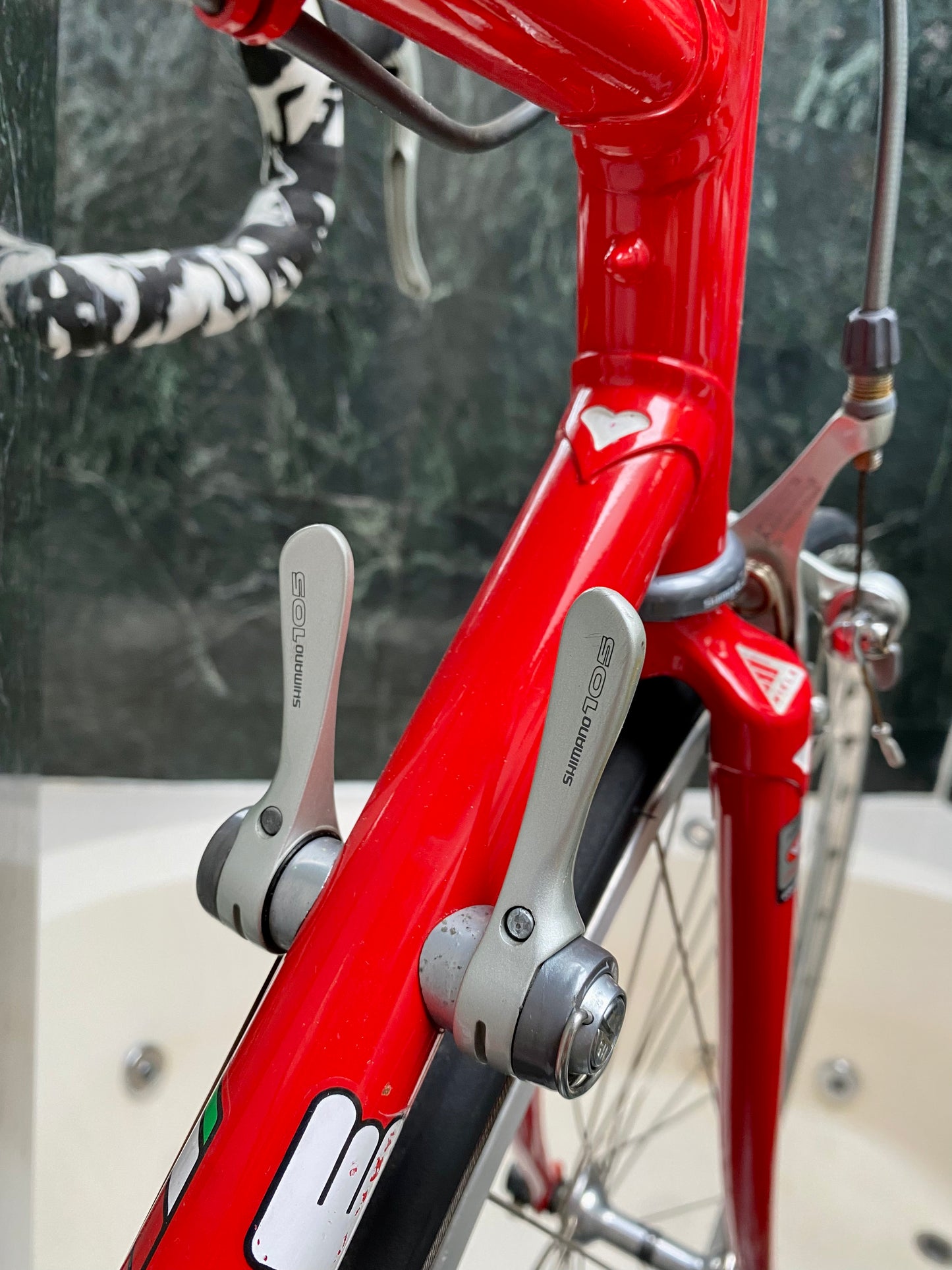 (SIZE 53cm) 1980's MIELE LUPA ROAD BIKE - COLUMBUS CROMOR