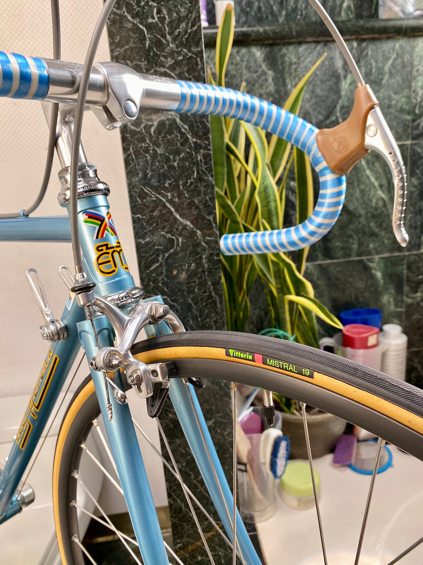 (SIZE 50cm) EARLY-1980's EDDY MERCKX ROAD BIKE - CAMPAGNOLO SUPER RECORD - MUSEUM QUALITY PERFECTION!!