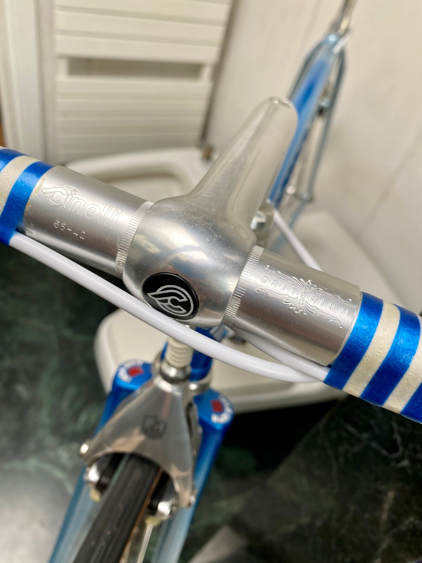 (SIZE 51cm) 1980's MARINONI SPECIAL ROAD BIKE - CAMPAGNOLO C-RECORD DELTA GROUPSET