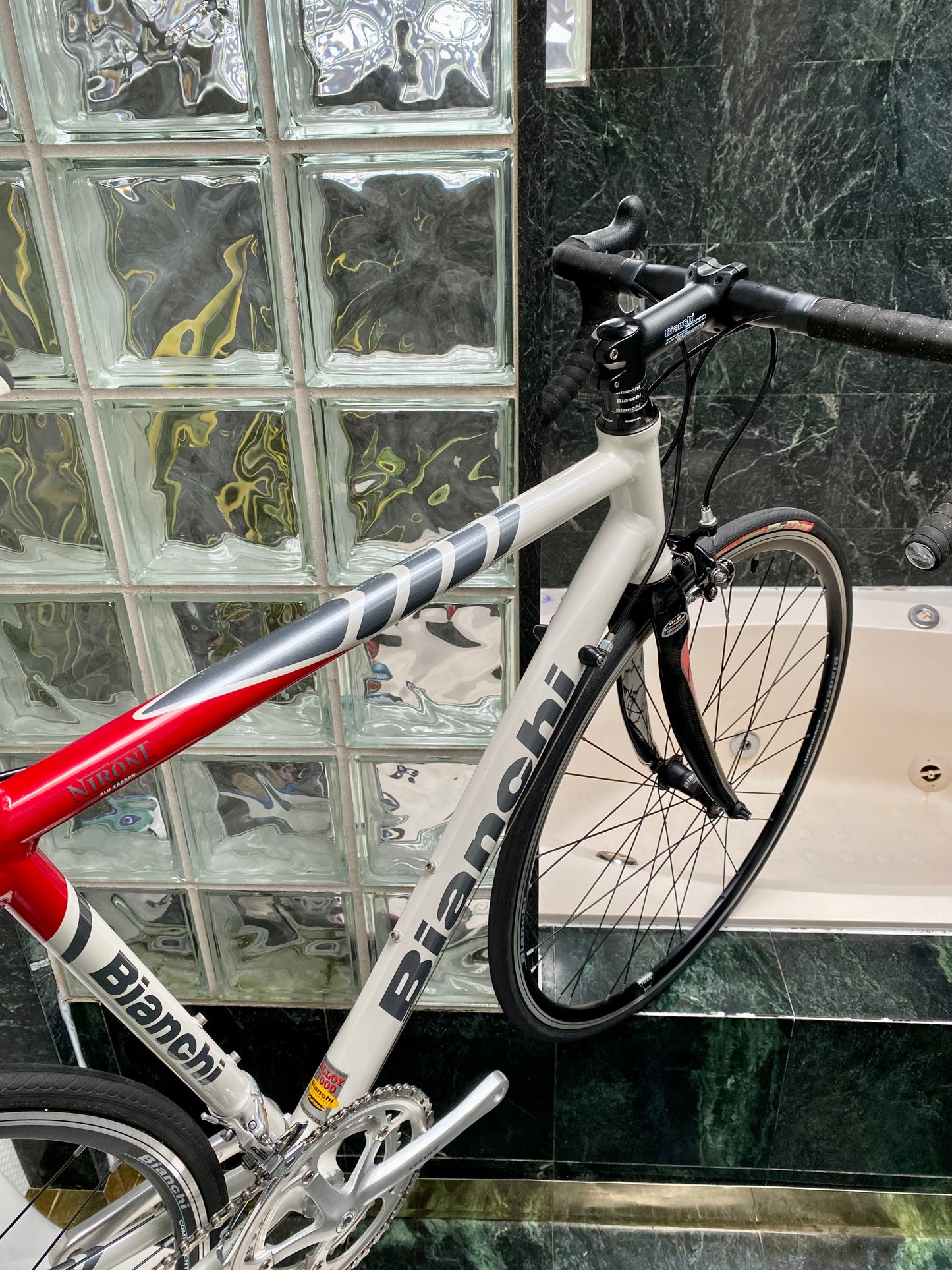 (SIZE 56cm) NOS / BRAND NEW CLASSIC BIANCHI ROAD BIKE - CAMPAGNOLO