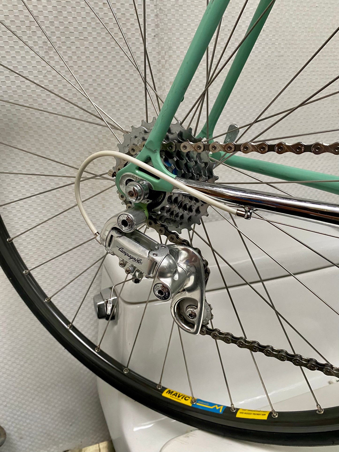 (SIZE 54cm) 1980's BIANCHI MONDIALE ROAD BIKE - CAMPAGNOLO CHORUS