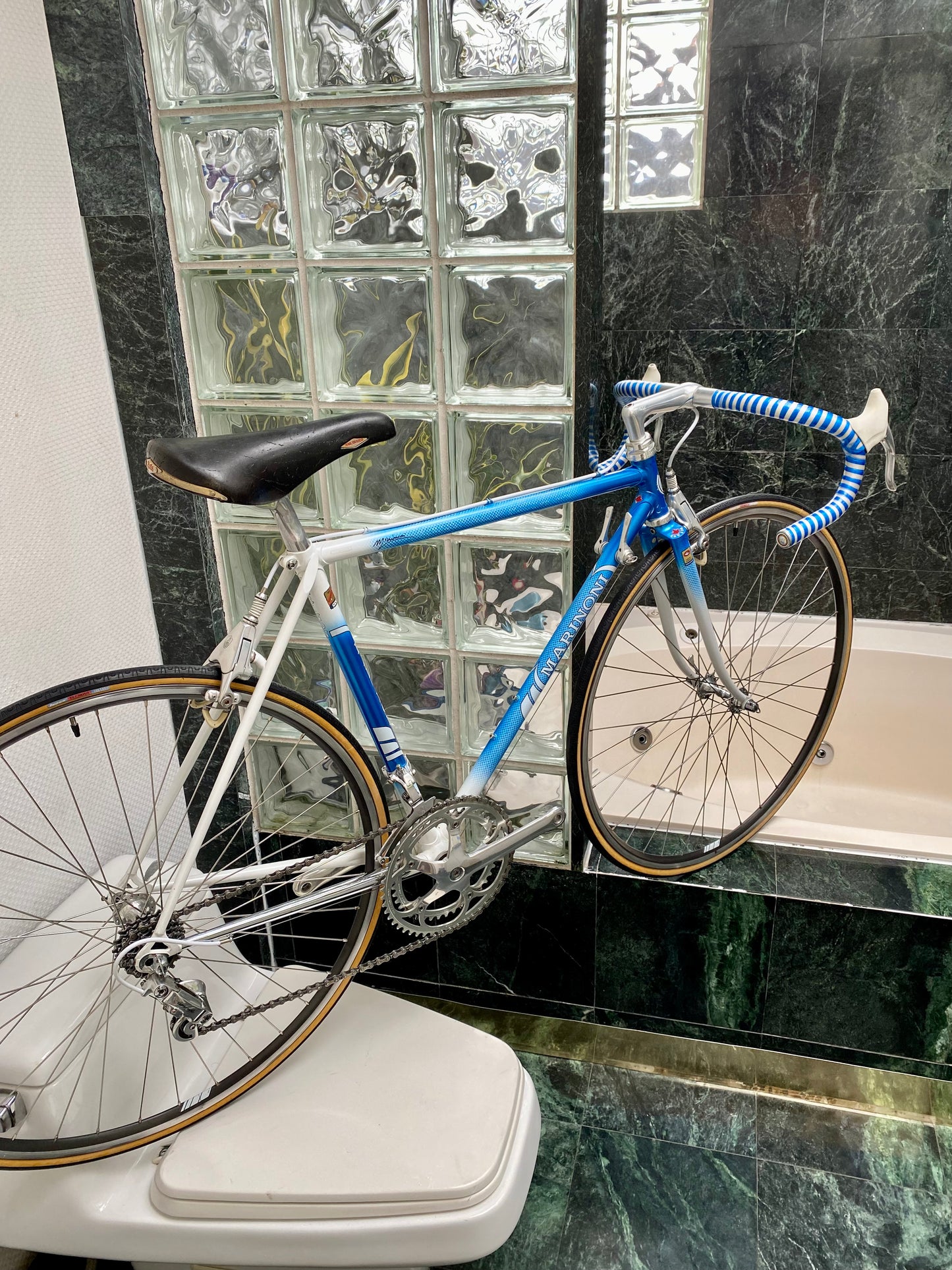 (SIZE 51cm) 1980's MARINONI SPECIAL ROAD BIKE - CAMPAGNOLO C-RECORD DELTA GROUPSET