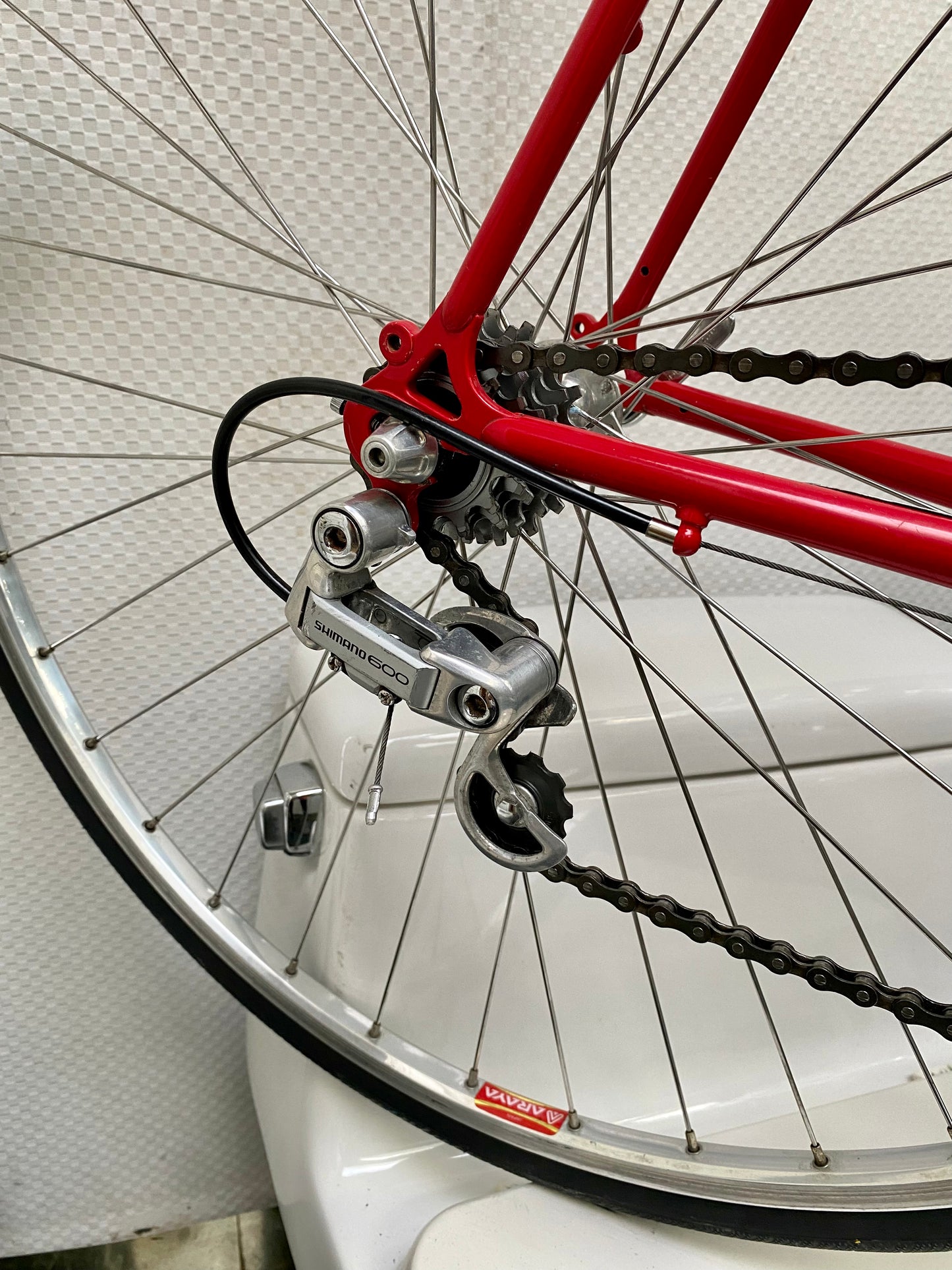 (SIZE 56cm) 1980's STEVE BAUER ROAD BIKE - SHIMANO 600