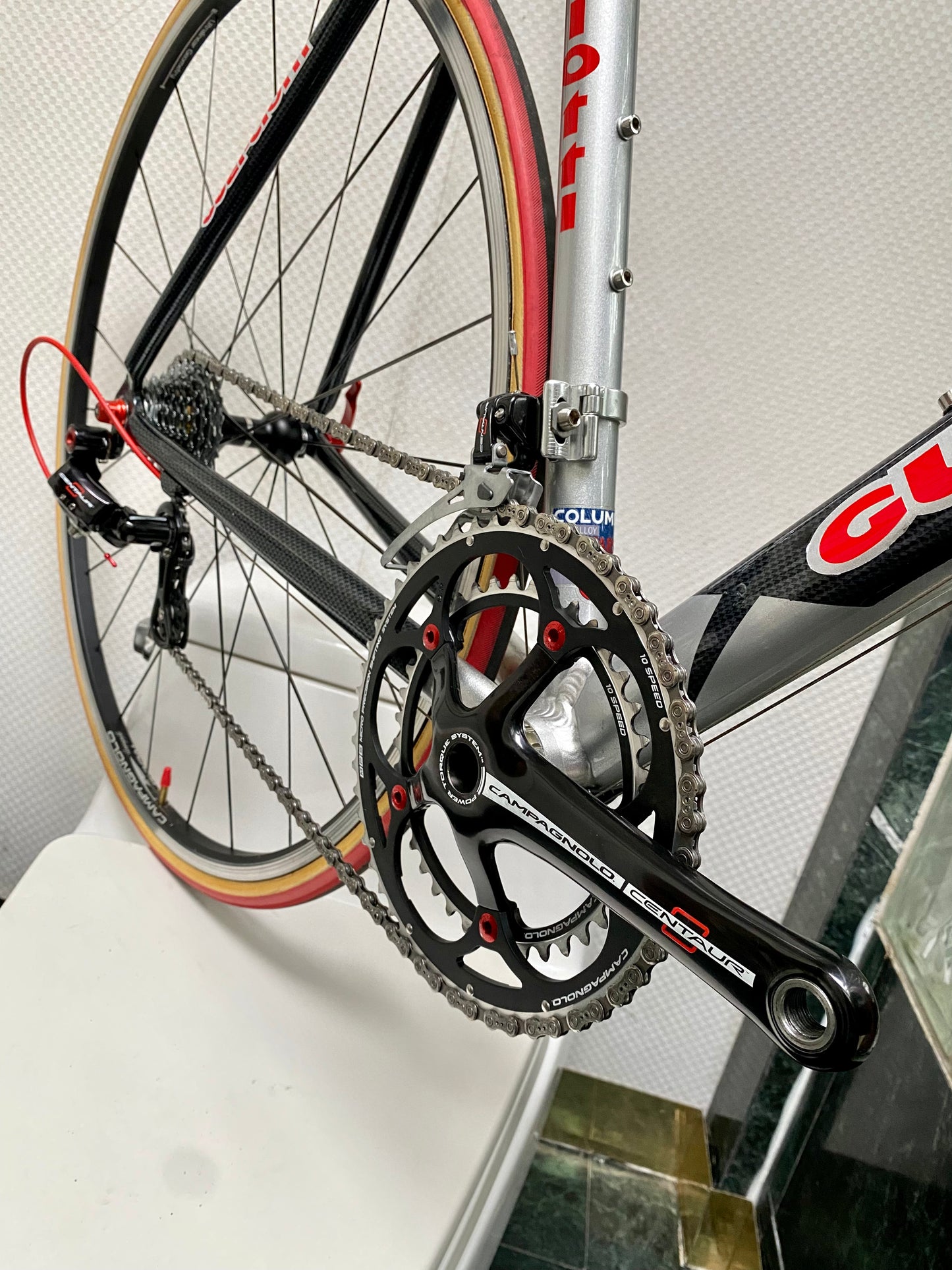 (SIZE 55cm) GUERCIOTTI G35 ROAD BIKE - CAMPAGNOLO CENTAUR - COLUMBUS STARSHIP