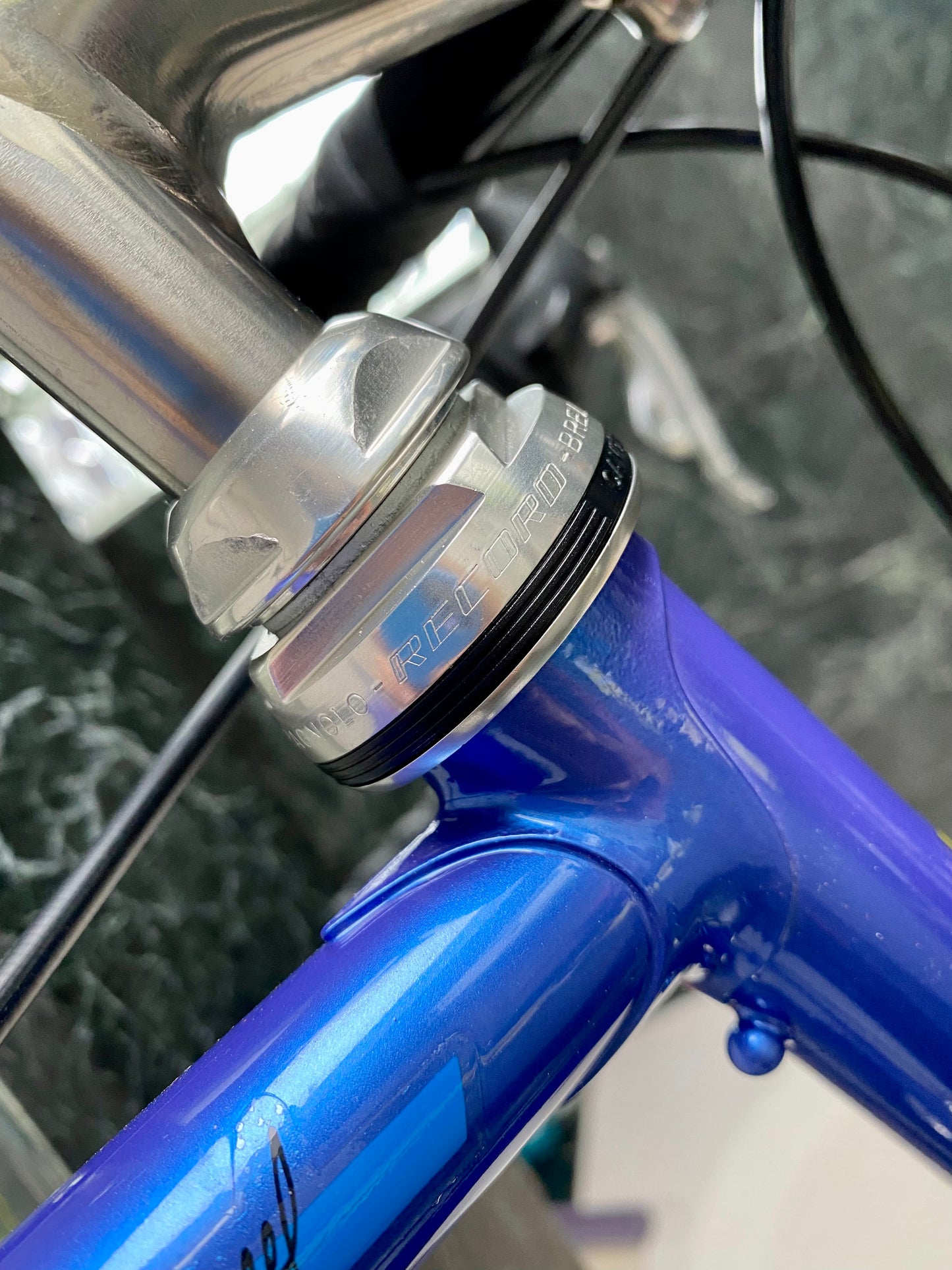 (SIZE 56cm) EARLY-1990's BERTRAND "3000" ROAD BIKE - CAMPAGNOLO RECORD