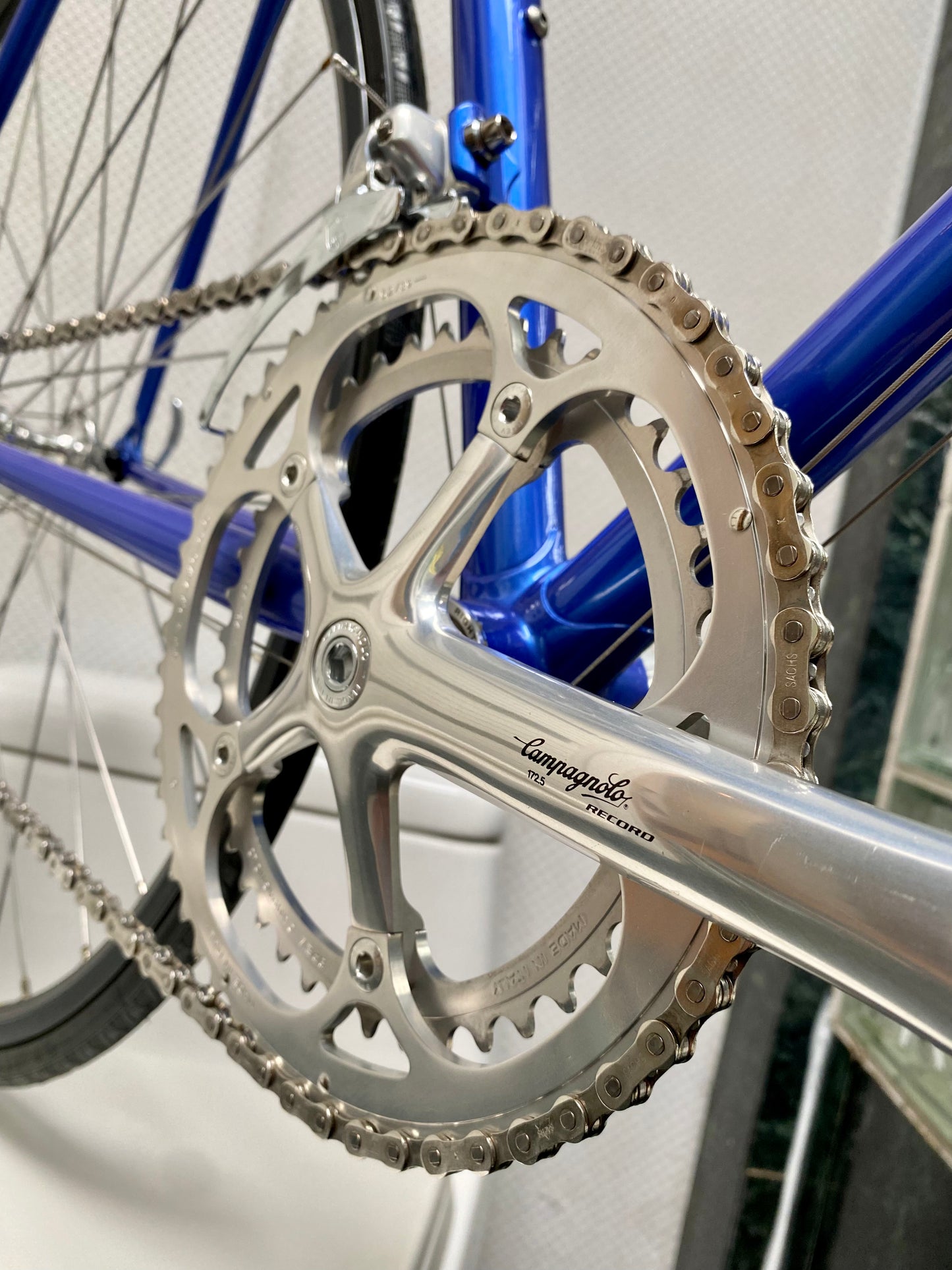 (SIZE 56cm) EARLY-1990's BERTRAND "3000" ROAD BIKE - CAMPAGNOLO RECORD