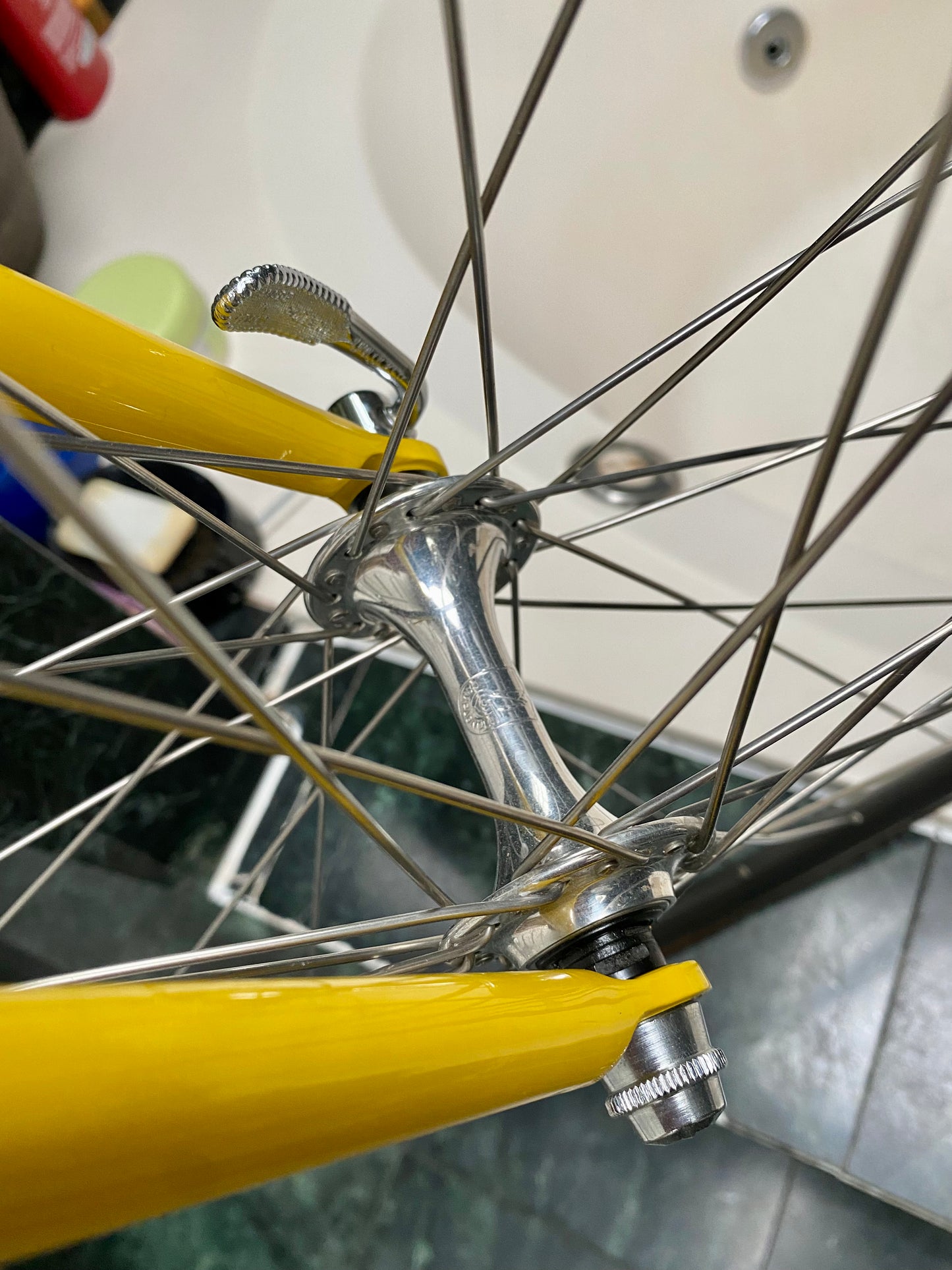 (SIZE 60cm) 1990's MARINONI ROAD BIKE - COLUMBUS EL EXTRA LIGHT - CAMPAGNOLO - ABSOLUTELY SPOTLESS!