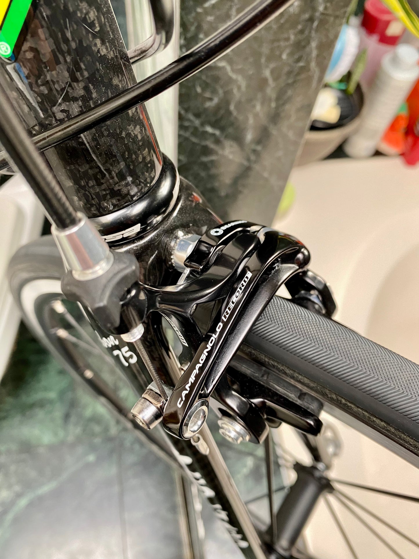 (SIZE 56cm) CLASSIC COLNAGO C50 ROAD BIKE - CAMPAGNOLO RECORD - LIKE NEW / SPOTLESS