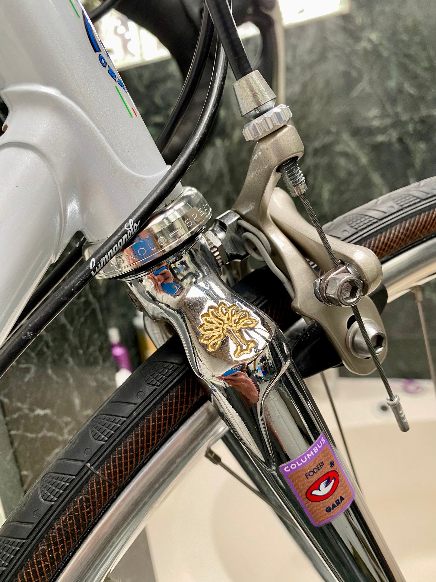 (SIZE 52cm) 1990's CRAMEROTTI ROAD BIKE - CAMPAGNOLO - CUSTOM BUILT - SPOTLESS