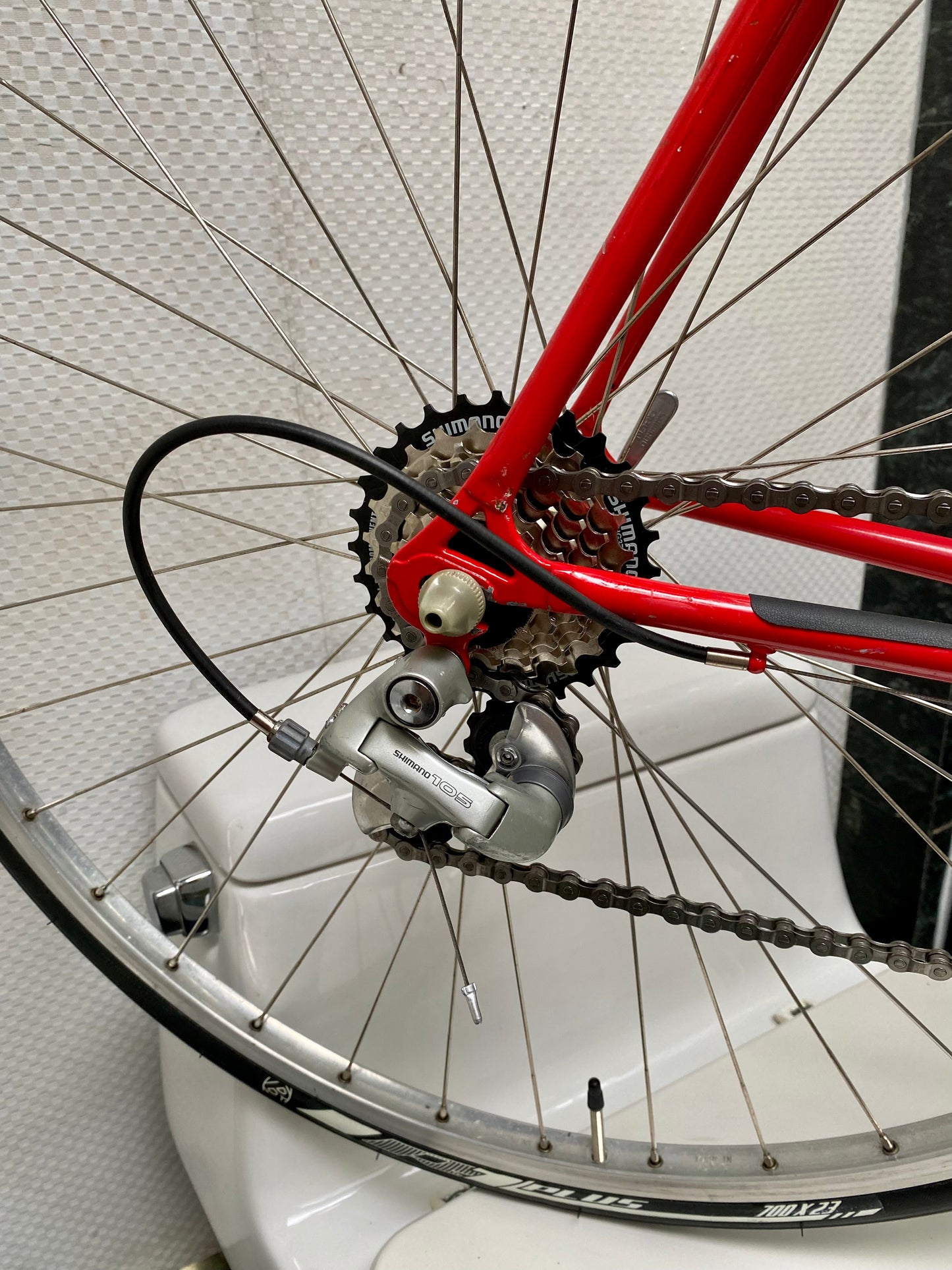 (SIZE 53cm) 1980's MIELE LUPA ROAD BIKE - COLUMBUS CROMOR