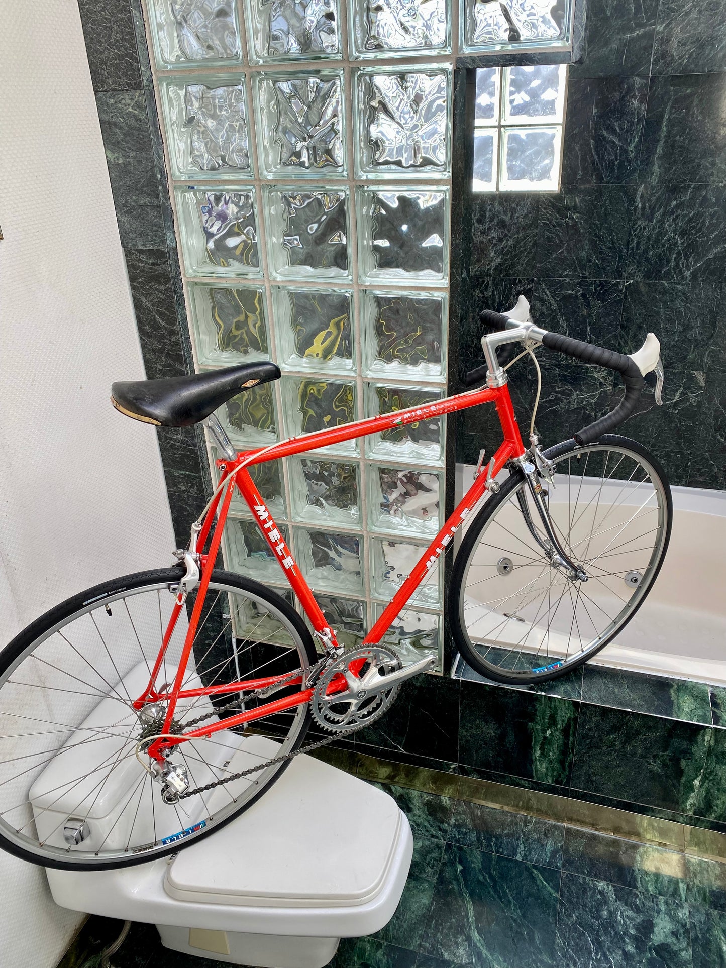 (SIZE 59cm) 1980's MIELE LATINA ROAD BIKE - CAMPAGNOLO ATHENA - COLUMBUS SL