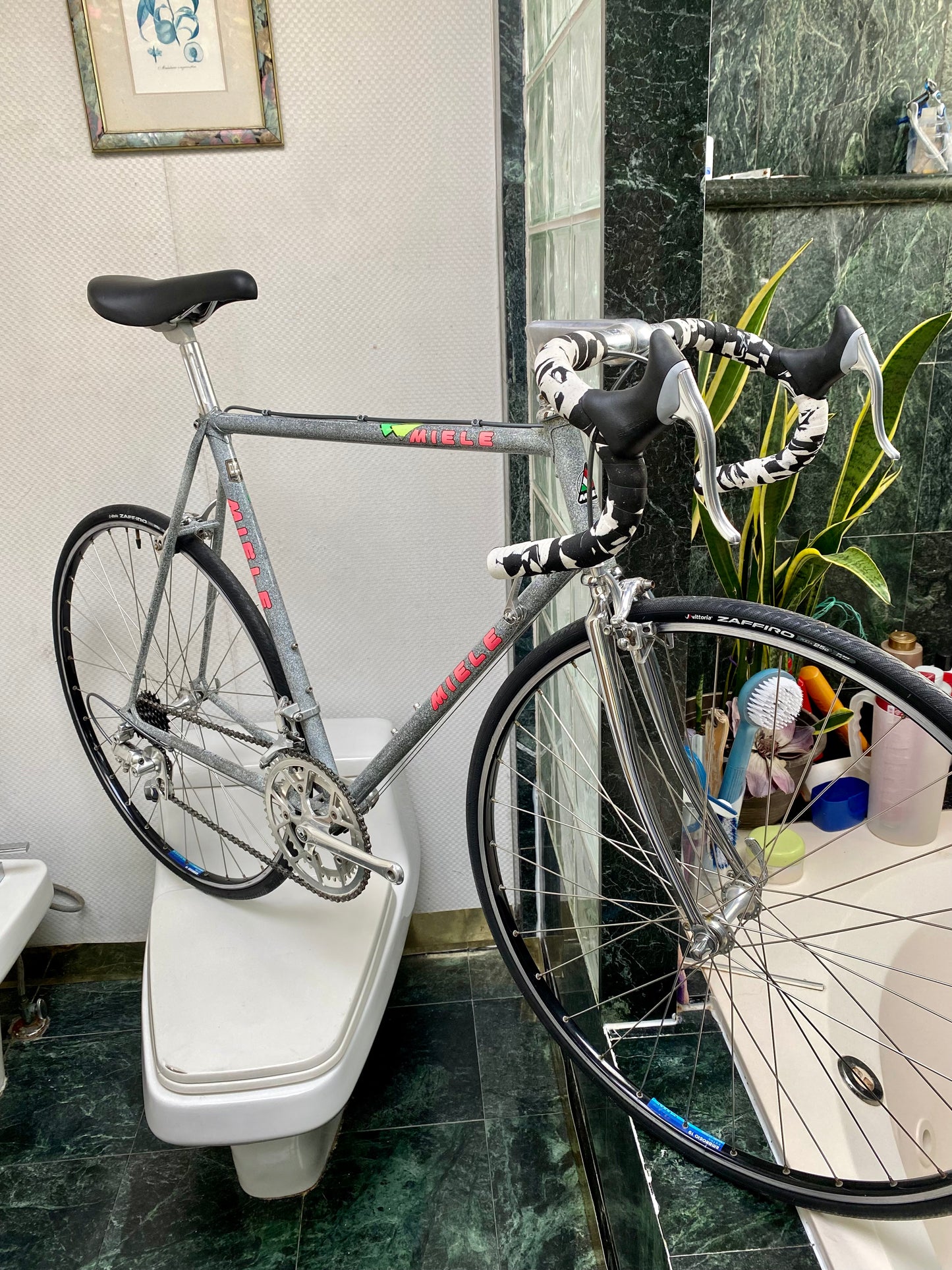 (SIZE 57cm) 1980's MIELE ROAD BIKE - CAMPAGNOLO GROUPSET