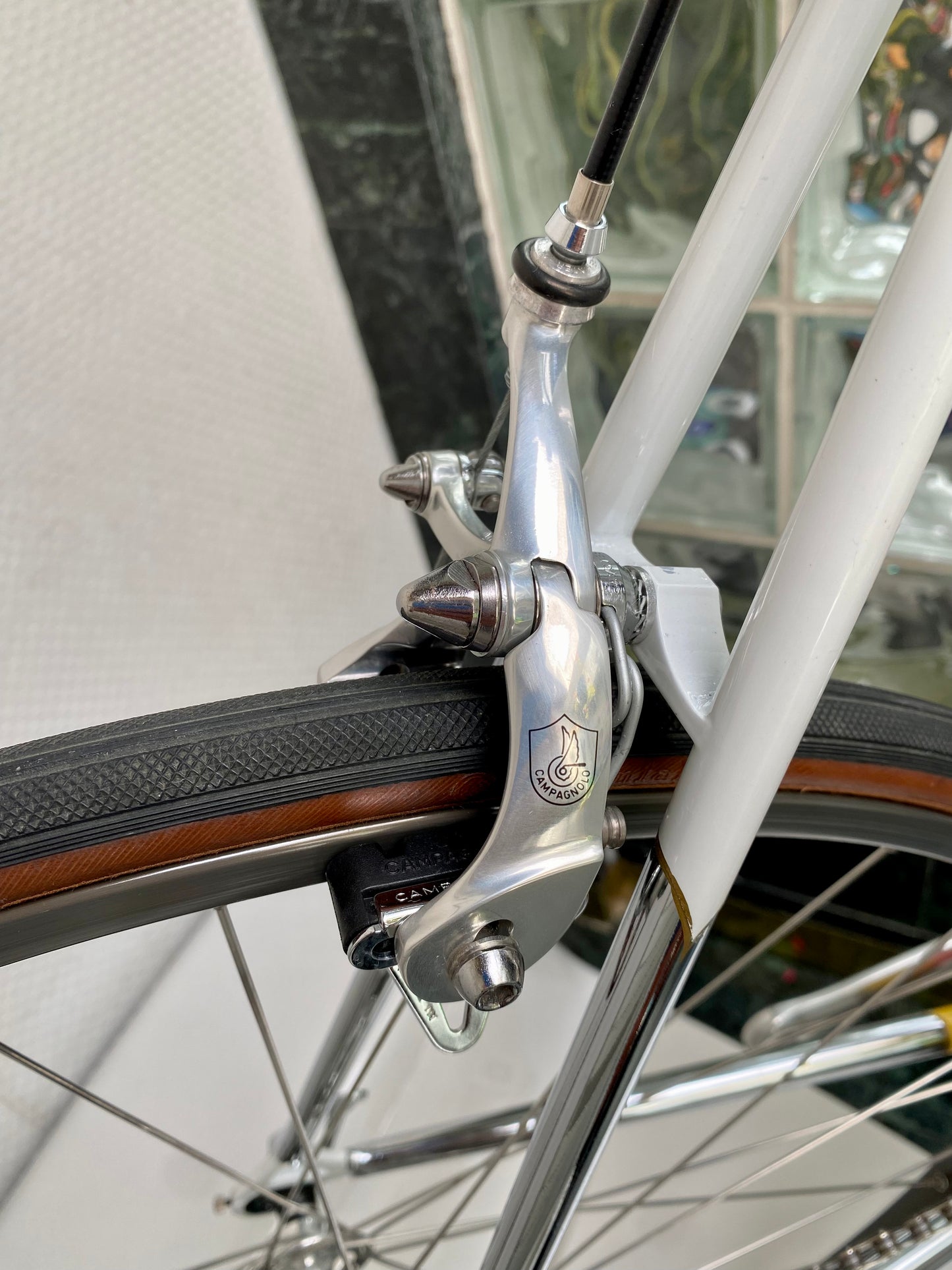 (SIZE 54cm) EARLY-1990's CUSTOM CRAMEROTTI ROAD BIKE - CAMPAGNOLO CHORUS - SPOTLESS