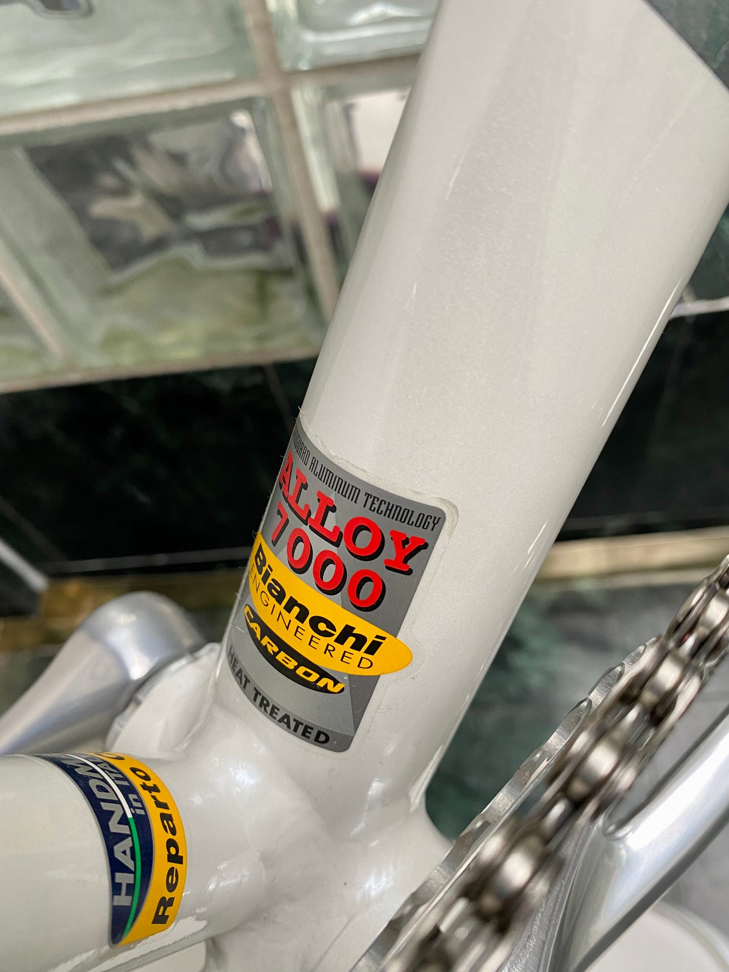 (SIZE 56cm) NOS / BRAND NEW CLASSIC BIANCHI ROAD BIKE - CAMPAGNOLO