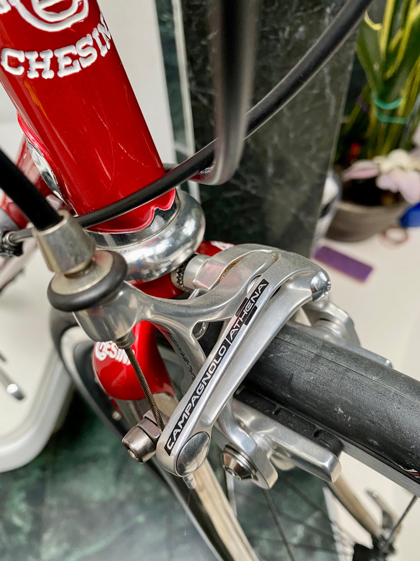 (SIZE 56cm) CHESINI X-UNO STEEL ROAD BIKE - COLUMBUS STEEL / CAMPY ATHENA 11