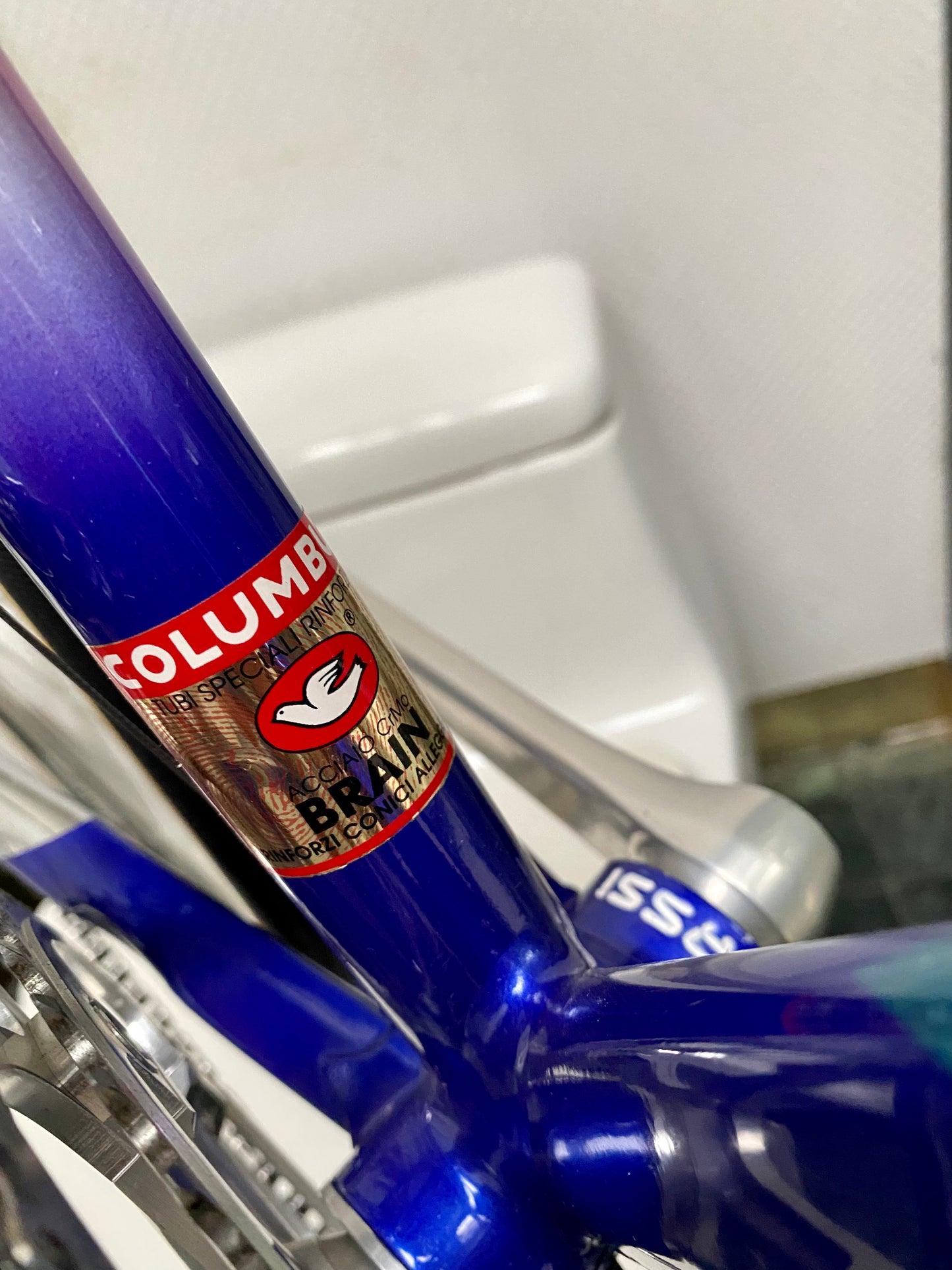 (SIZE 54cm) EARLY-1990's MASSI "MEGA TEAM" ROAD BIKE - COLUMBUS BRAIN - DURA ACE