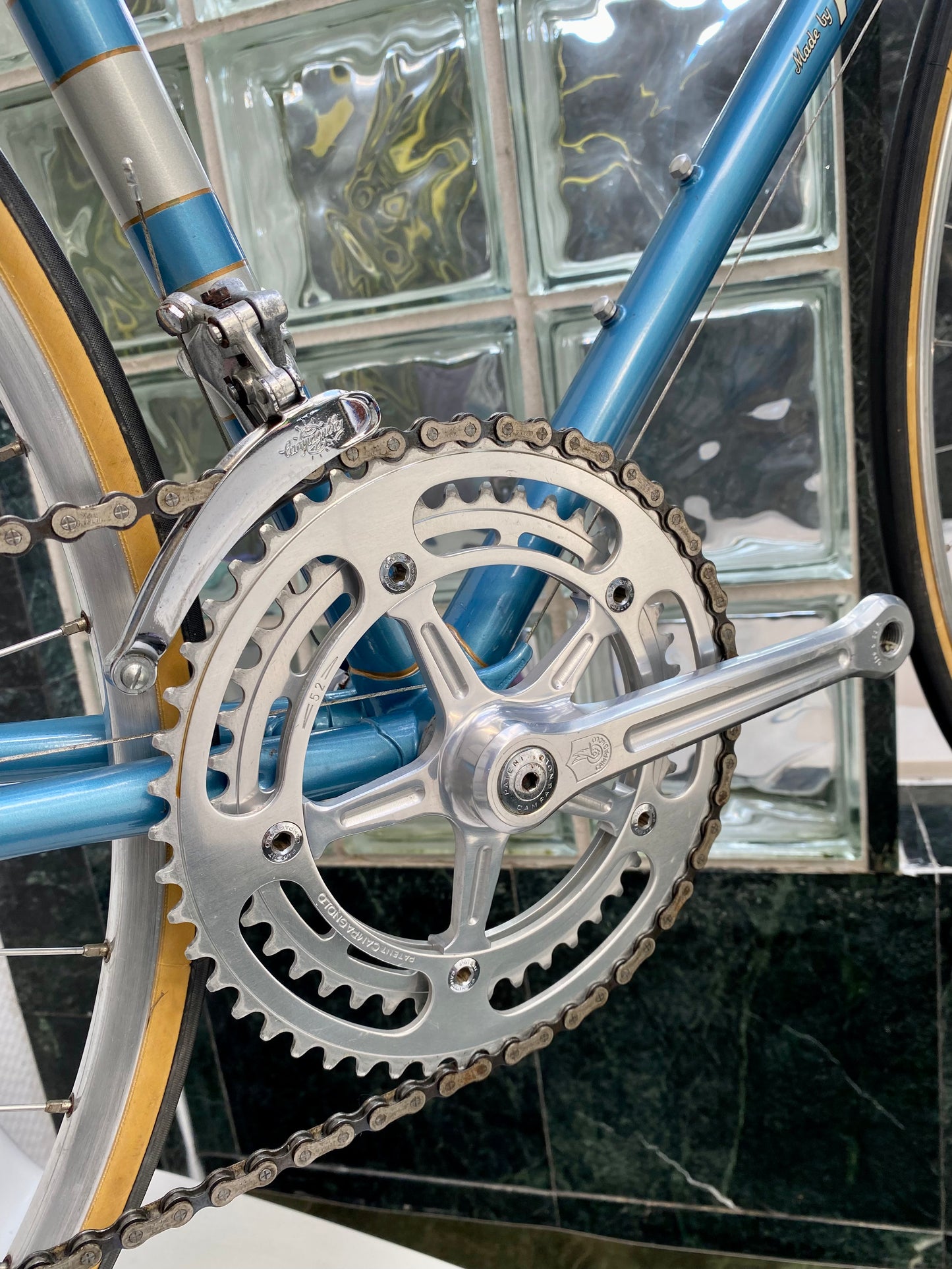 (SIZE 59cm) 1970's PROFESSIONAL ROAD BIKE - ALL ORIGINAL - CAMPAGNOLO GROUPSET