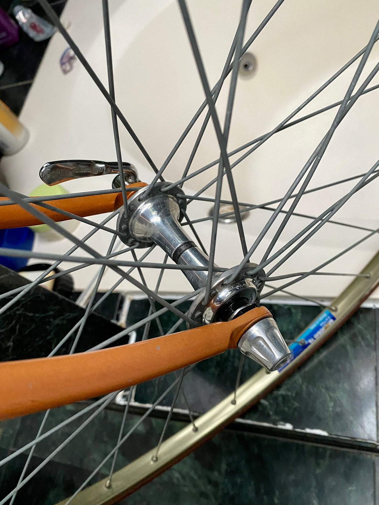 (SIZE 57cm) 1980's MIELE ROAD BIKE - ROSSIN-BUILT - SHIMANO 600