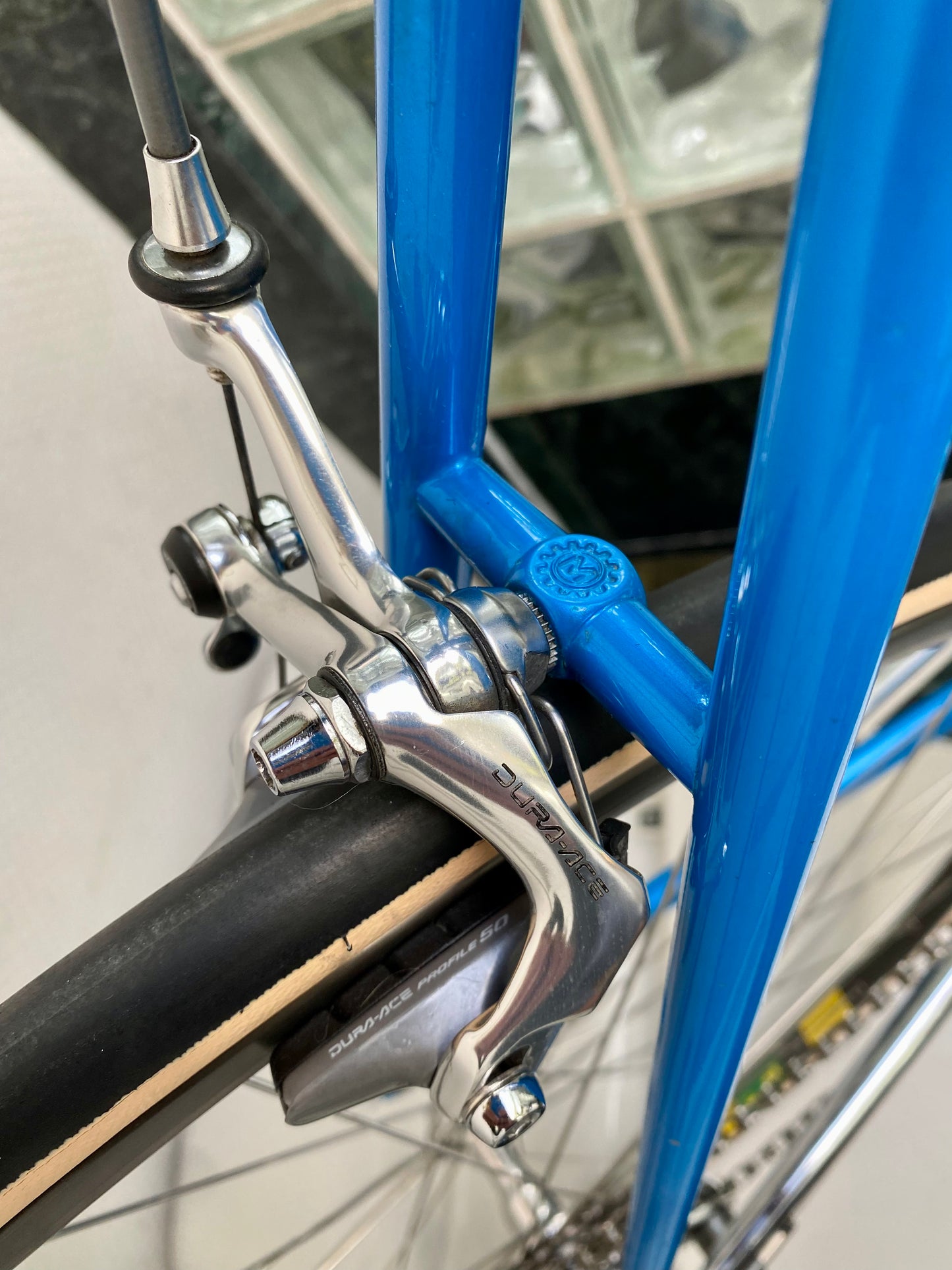 (SIZE 53.5cm) LATE-1980's TEAM MIYATA ROAD BIKE - SHIMANO DURA ACE - SPOTLESS