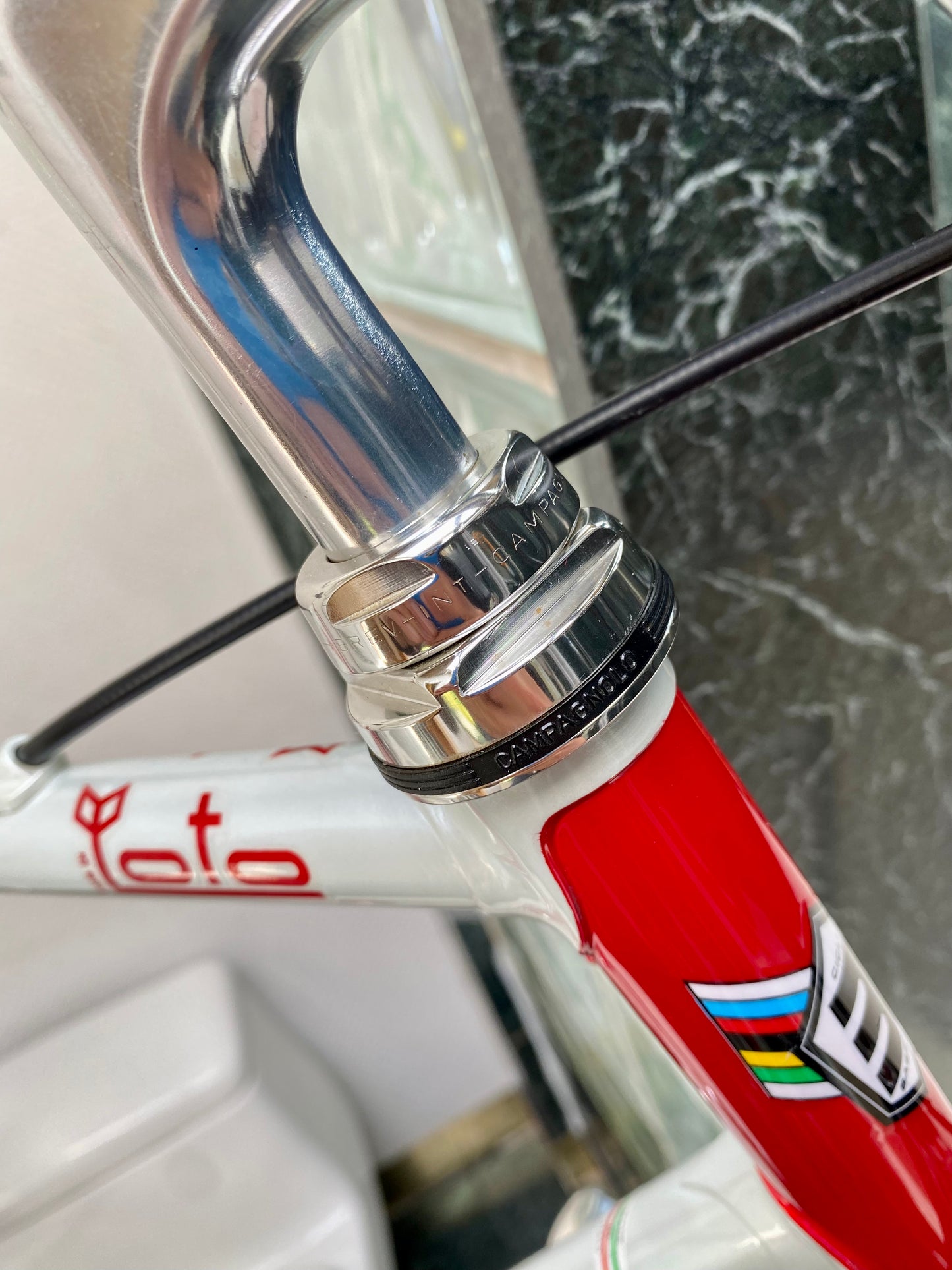 (SIZE 56cm) EARLY-1990's BASSO FIOR DI LOTO ROAD BIKE - NOS / NEW - CAMPAGNOLO C-RECORD DELTA