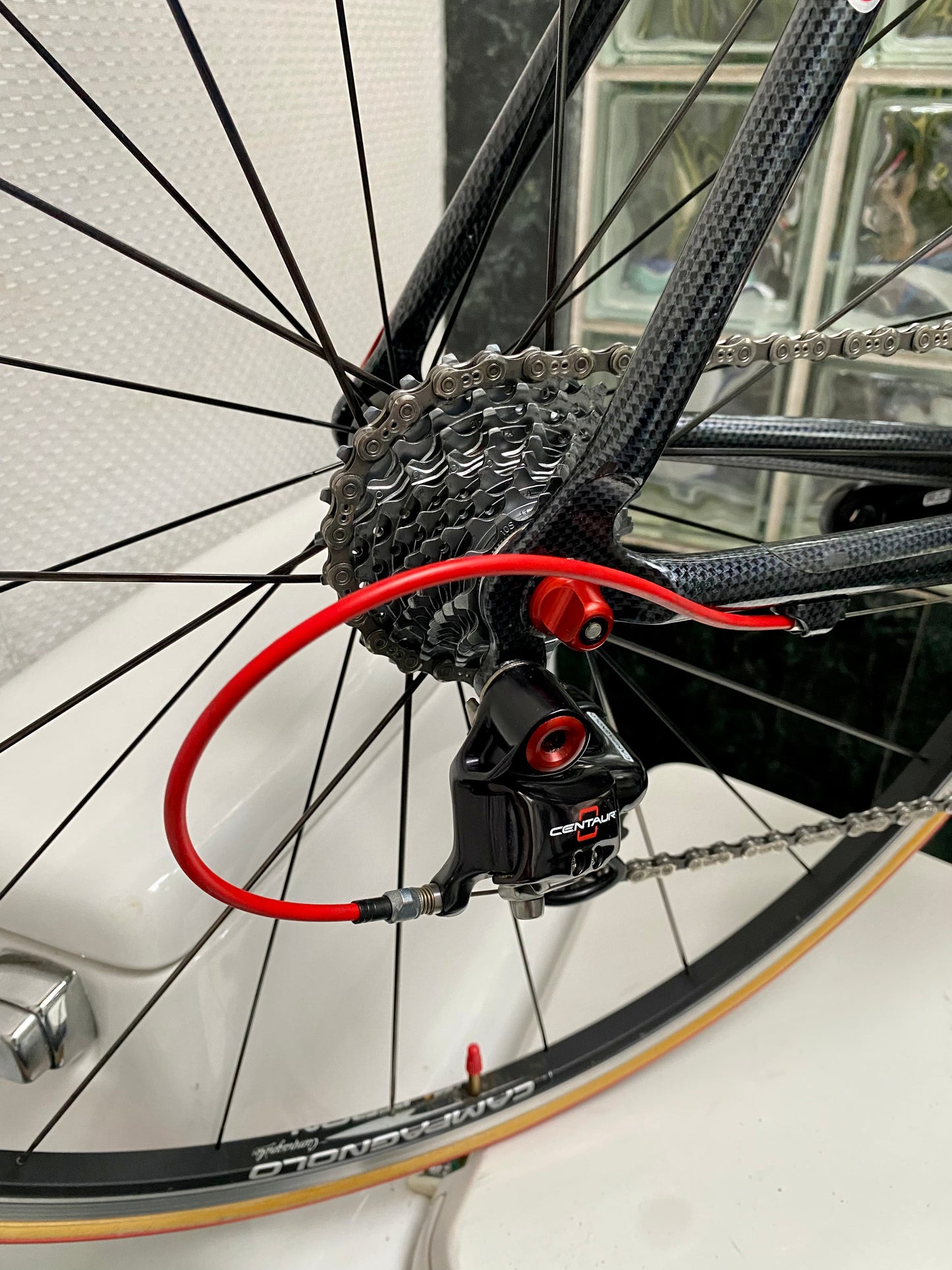 (SIZE 55cm) GUERCIOTTI G35 ROAD BIKE - CAMPAGNOLO CENTAUR - COLUMBUS STARSHIP