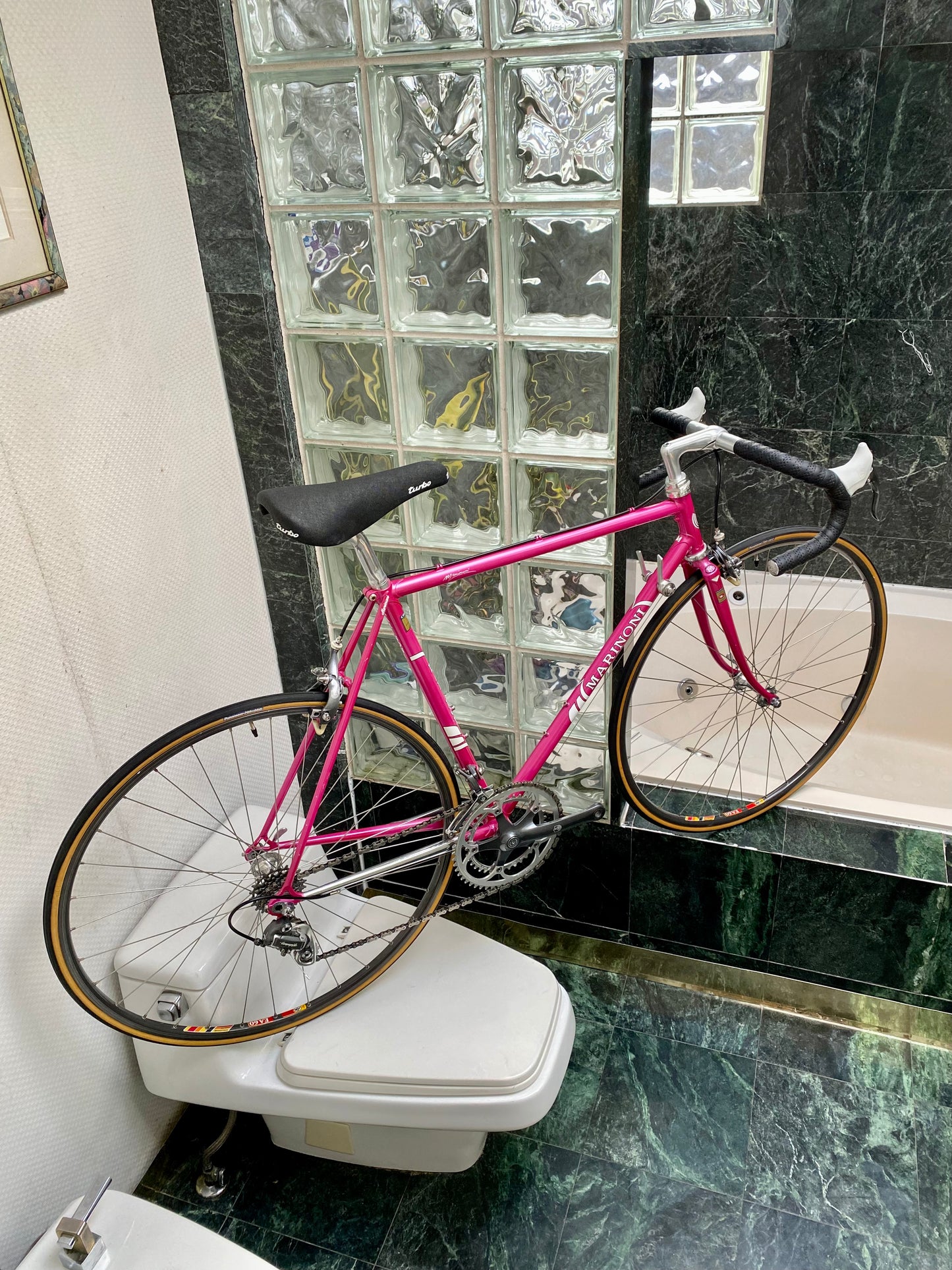 (SIZE 54cm) 1980's MARINONI SPECIAL ROAD BIKE - RARE CAMPAGNOLO CHORUS "CENTURY FINISH" GROUPSET - COLUMBUS SL