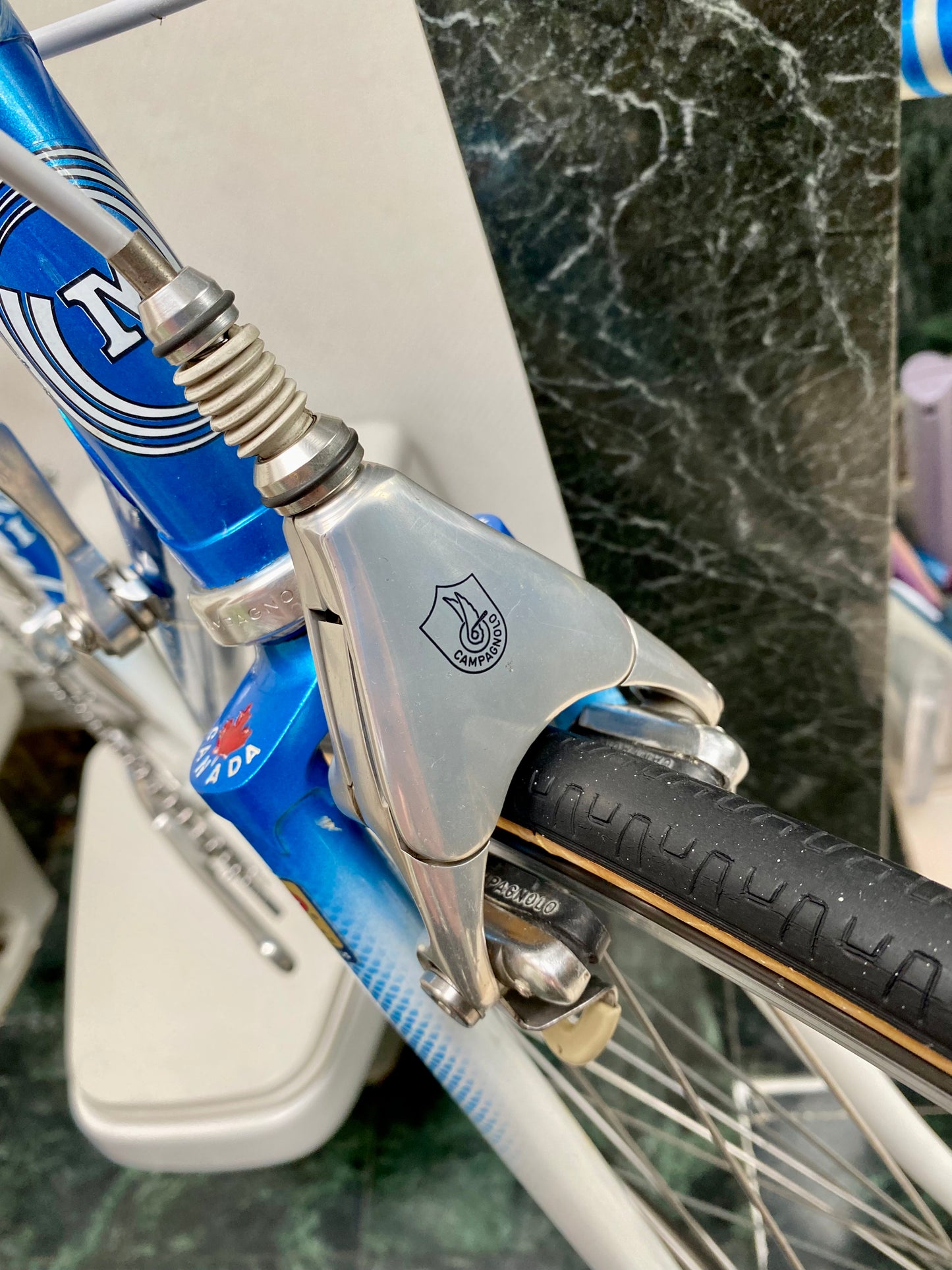 (SIZE 51cm) 1980's MARINONI SPECIAL ROAD BIKE - CAMPAGNOLO C-RECORD DELTA GROUPSET