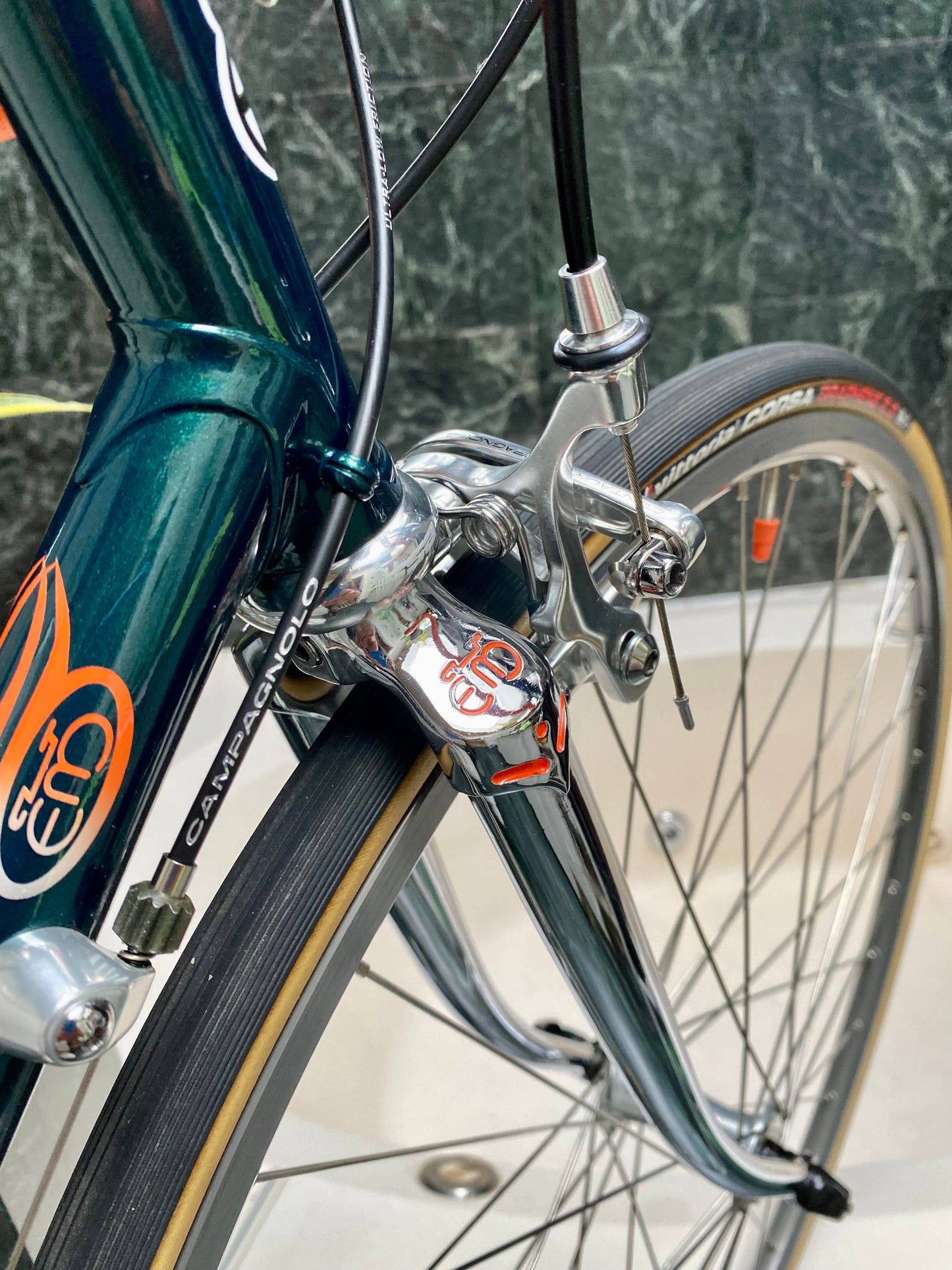 (SIZE 58cm) FULLY CUSTOM EDDY MERCKX STRADA O.S. 20th ANNIVERSARY NEO-RETRO BUILD - CAMPAGNOLO CENTAUR