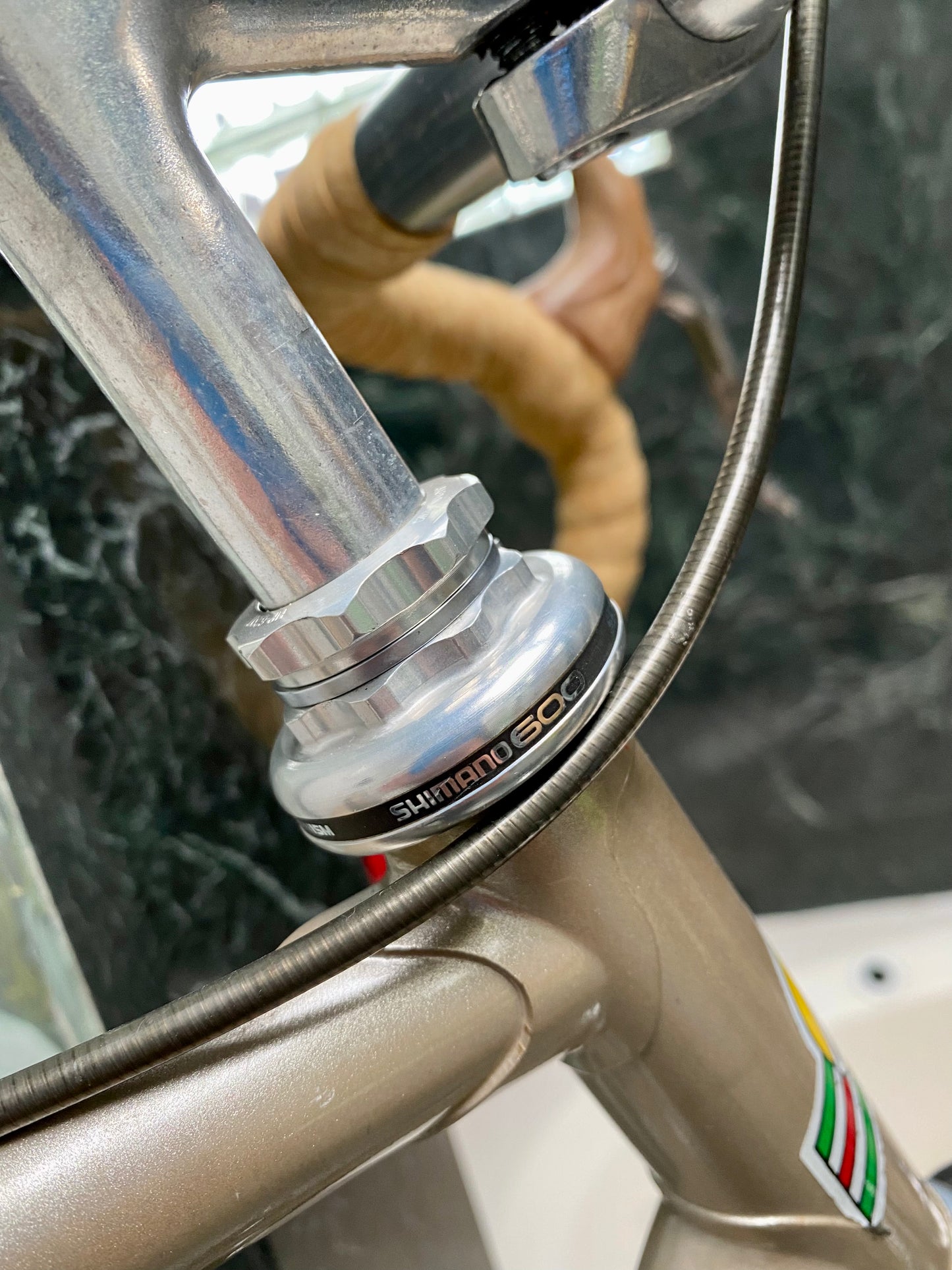 (SIZE 53cm) 1980's MIELE ROAD BIKE - SHIMANO 600