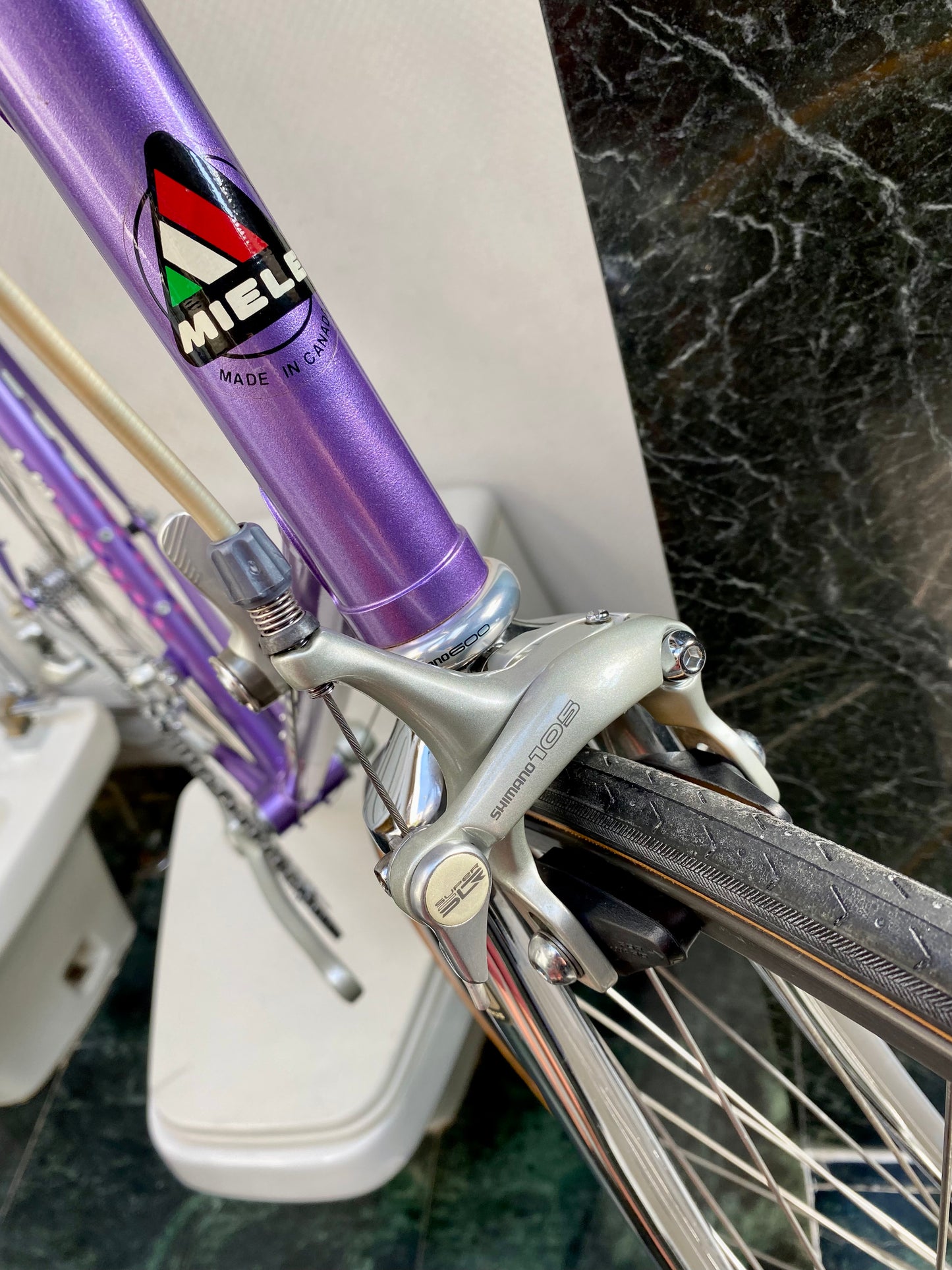 (SIZE 56cm) 1980's BRAND NEW / NOS MIELE ROAD BIKE - SHIMANO 105