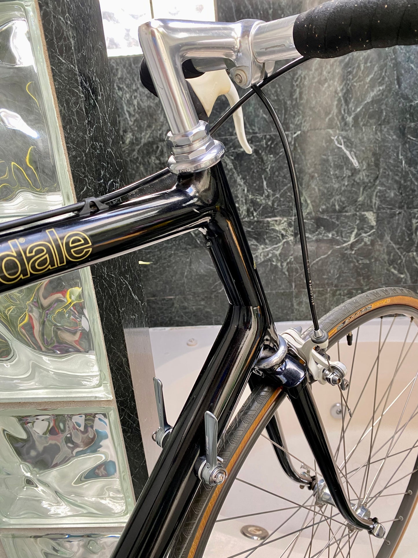 (SIZE 63cm) 1980's CANNONDALE SR 800 ROAD BIKE - SUNTOUR SUPERBE PRO - WOW!