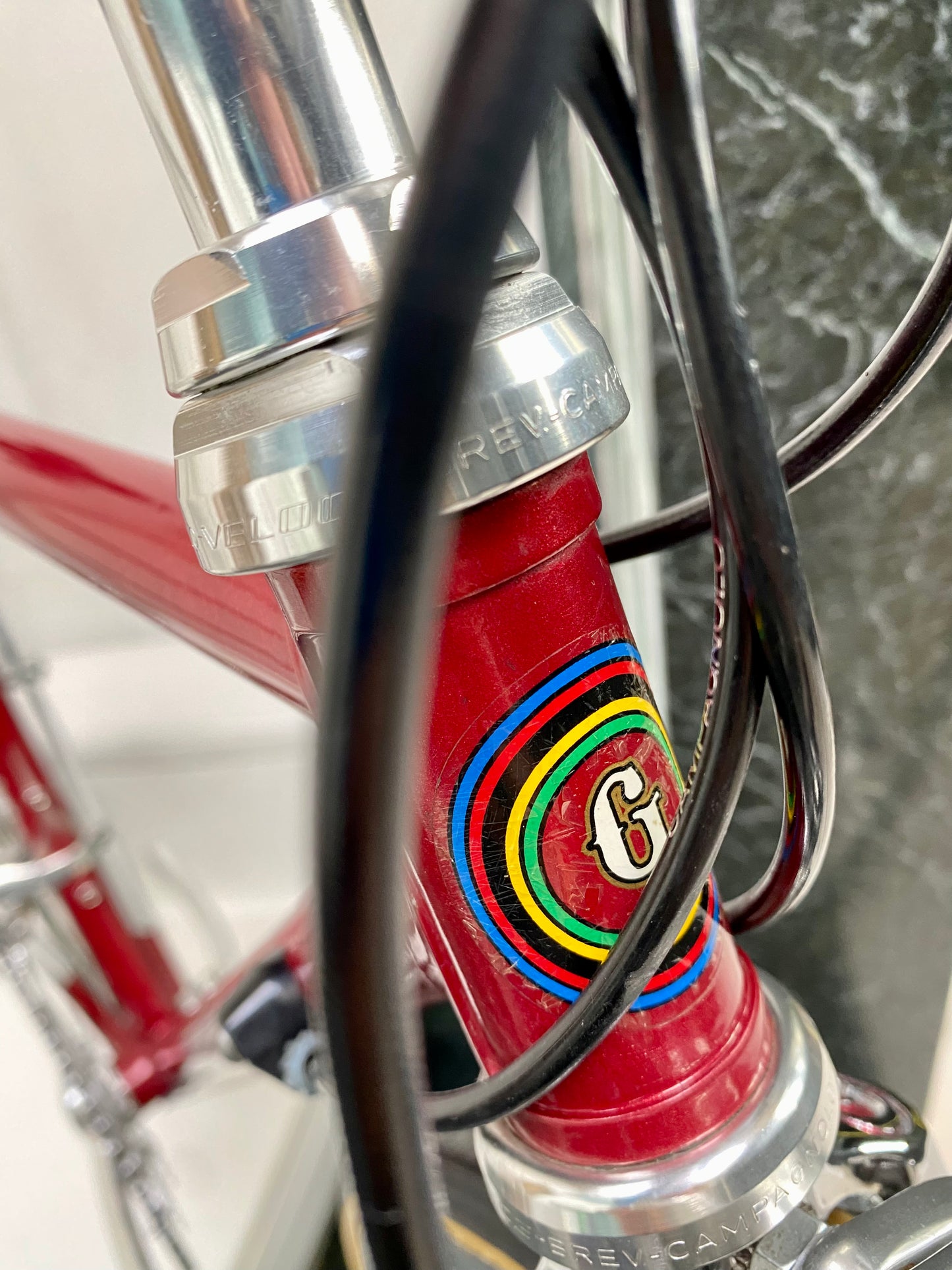 (SIZE "43cm") 1999 GIANELLA STEEL ROAD BIKE - CUSTOM BUILT - COLUMBUS SLX - CAMPY