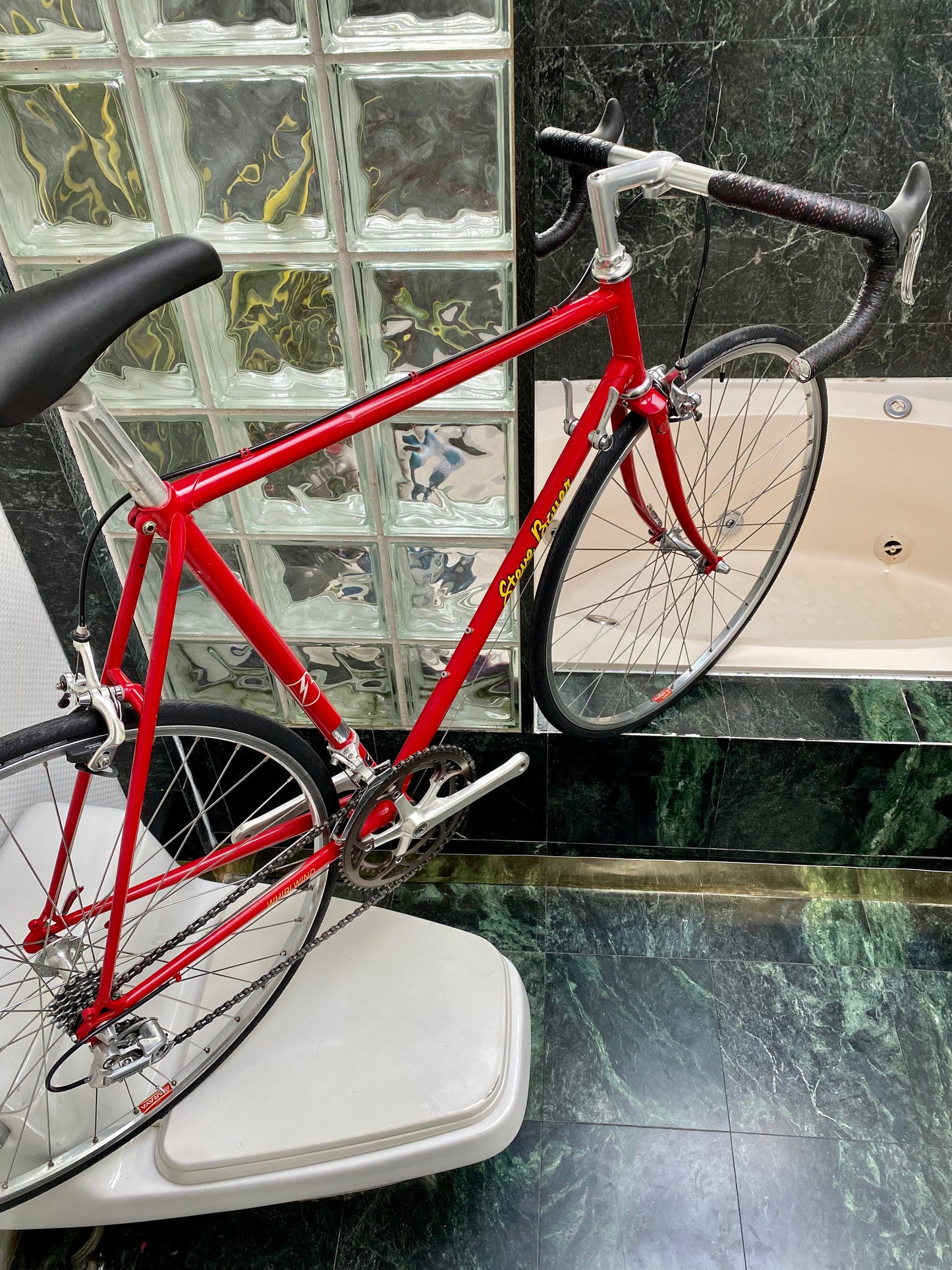 (SIZE 56cm) 1980's STEVE BAUER ROAD BIKE - SHIMANO 600