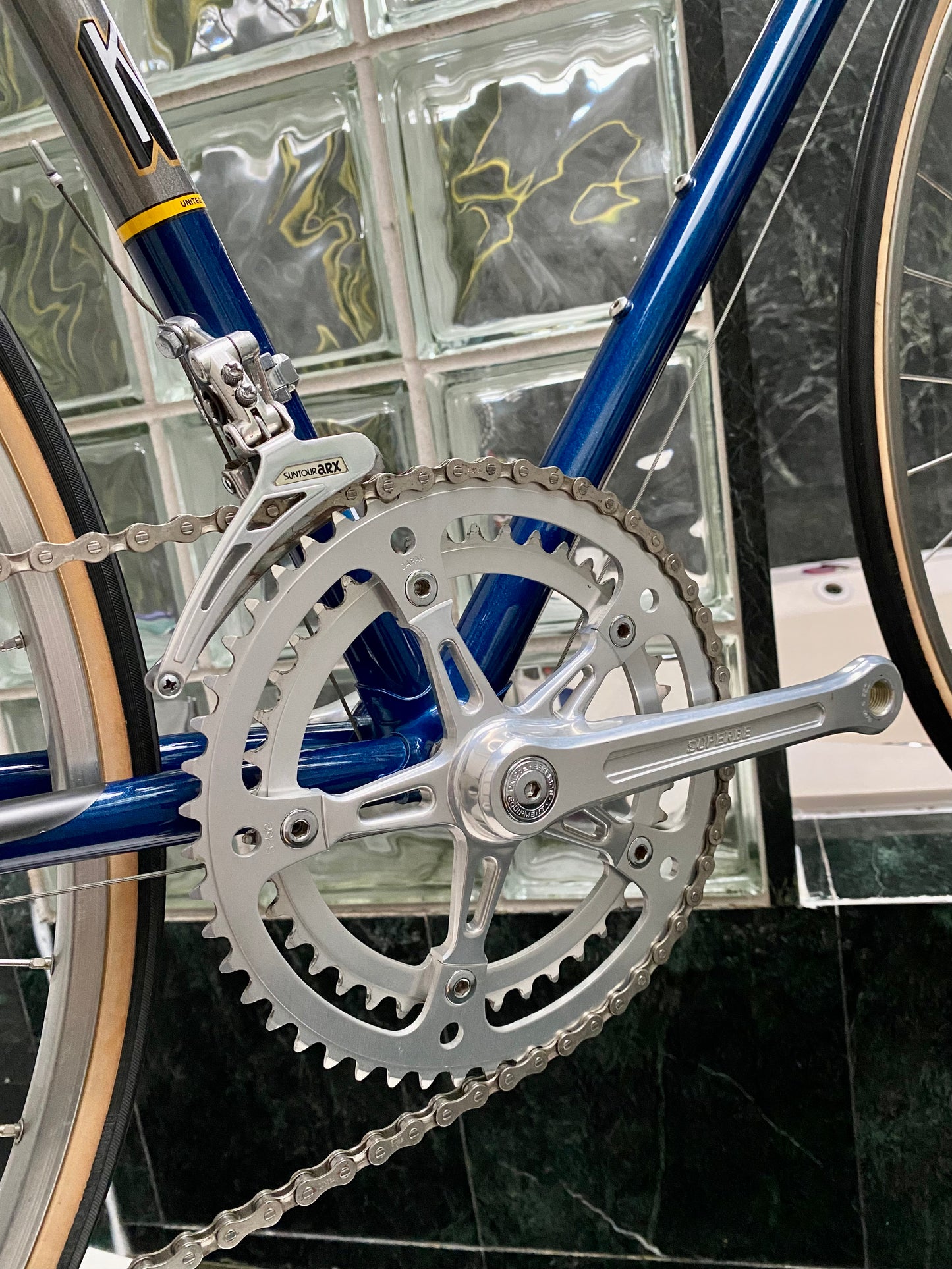 (SIZE 56cm) EARLY-1980's TREK 700 ROAD BIKE - SUNTOUR SUPERBE - REYNOLDS 531 - SPOTLESS