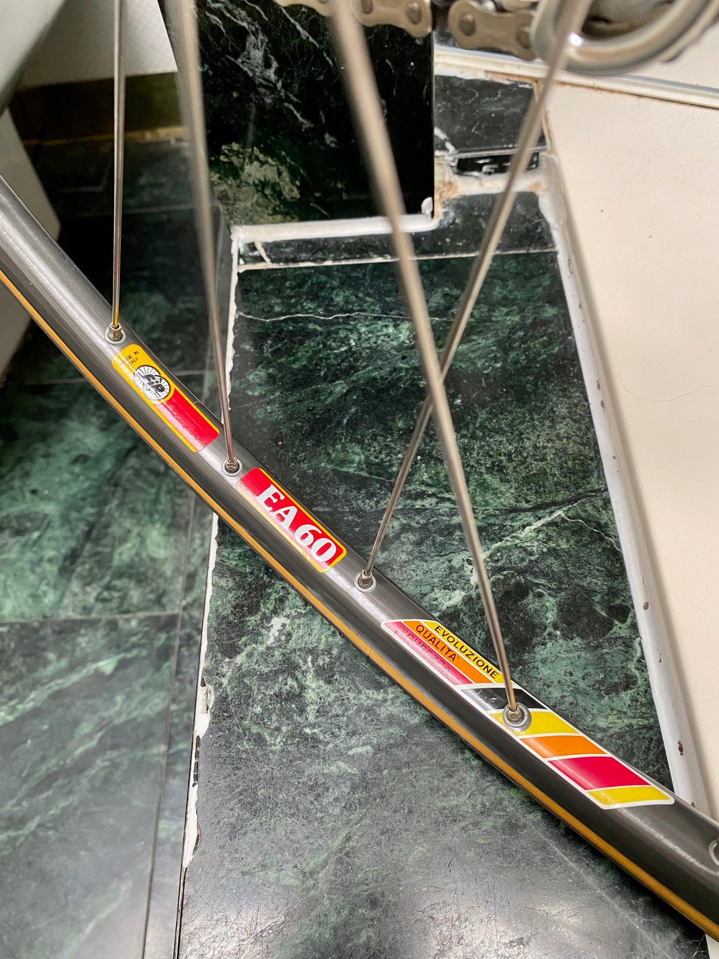 (SIZE 54cm) 1980's MARINONI SPECIAL ROAD BIKE - RARE CAMPAGNOLO CHORUS "CENTURY FINISH" GROUPSET - COLUMBUS SL