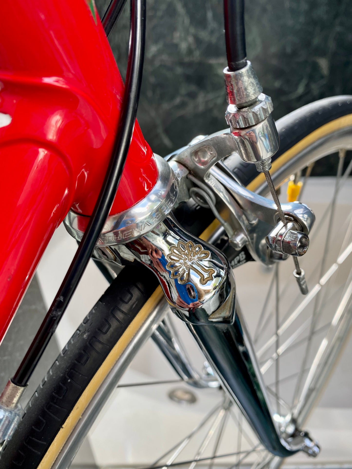 (SIZE 57cm) STUNNING EARLY-1990's CUSTOM CRAMEROTTI ROAD BIKE - CAMPAGNOLO