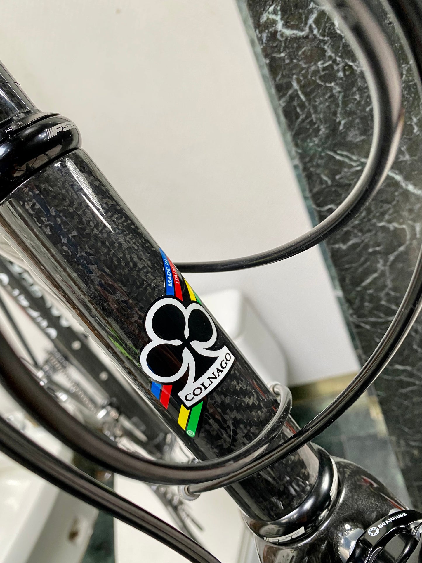 (SIZE 56cm) CLASSIC COLNAGO C50 ROAD BIKE - CAMPAGNOLO RECORD - LIKE NEW / SPOTLESS