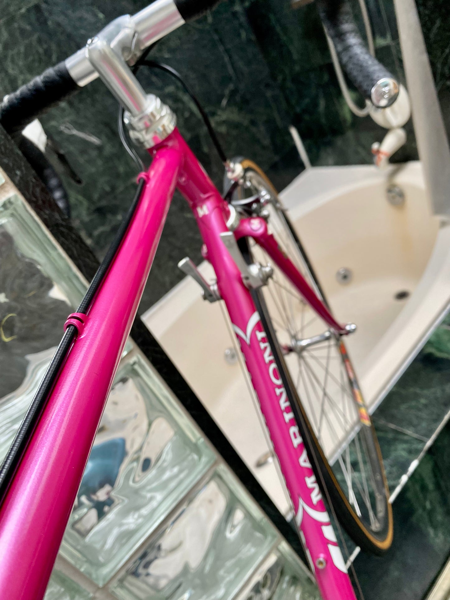 (SIZE 54cm) 1980's MARINONI SPECIAL ROAD BIKE - RARE CAMPAGNOLO CHORUS "CENTURY FINISH" GROUPSET - COLUMBUS SL