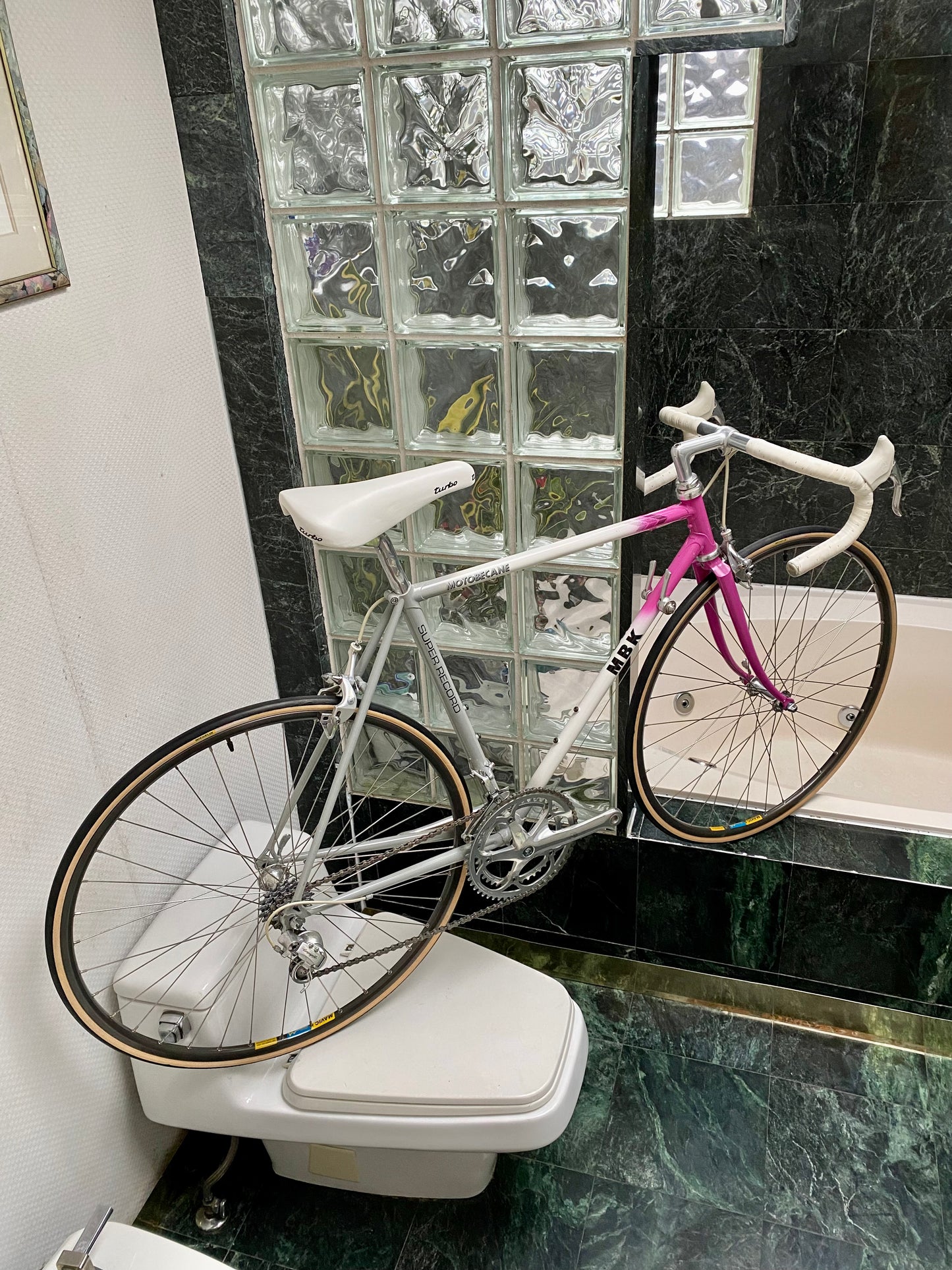 (SIZE 53cm) 1980's MBK / MOTOBECANE ROAD BIKE - CAMPAGNOLO ATHENA