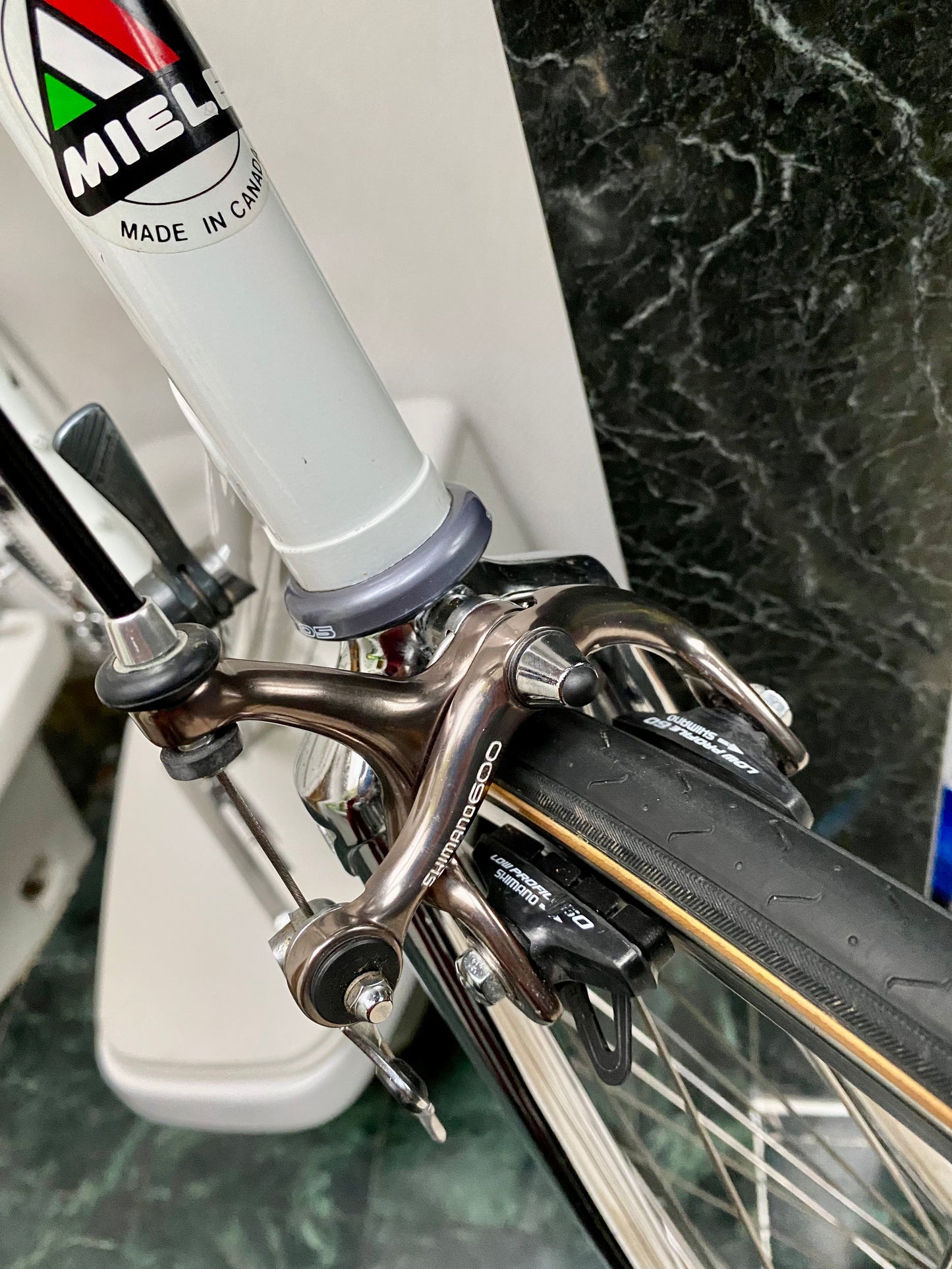 (SIZE 57cm) 1980's MIELE ROAD BIKE - SHIMANO 600 - COLUMBUS