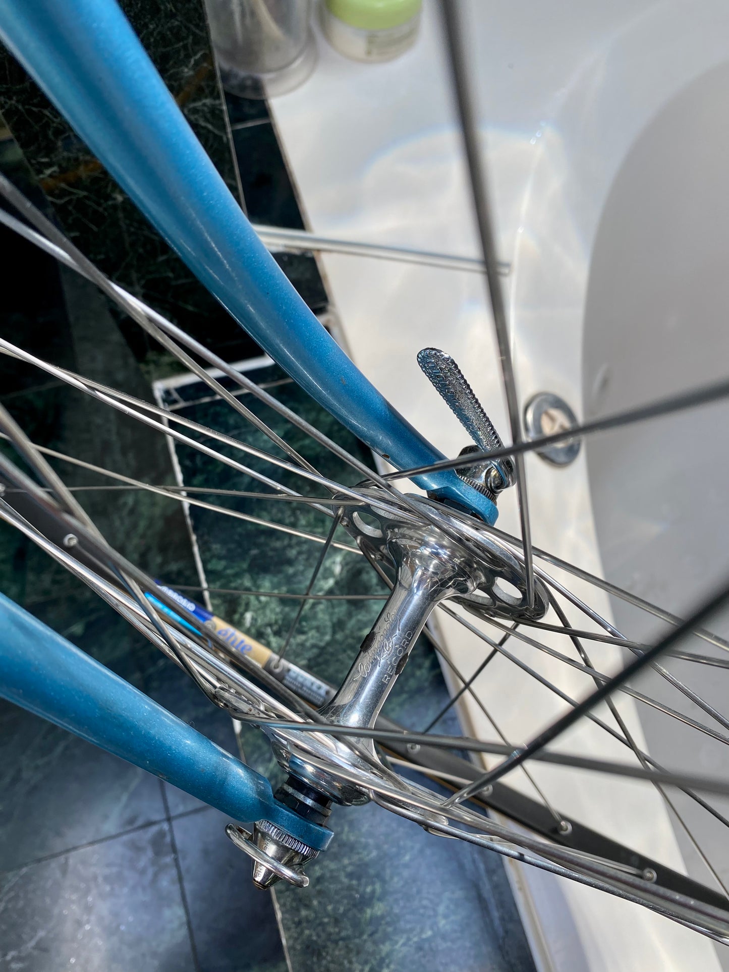 (SIZE 50cm) EARLY-1980's EDDY MERCKX ROAD BIKE - CAMPAGNOLO SUPER RECORD - MUSEUM QUALITY PERFECTION!!