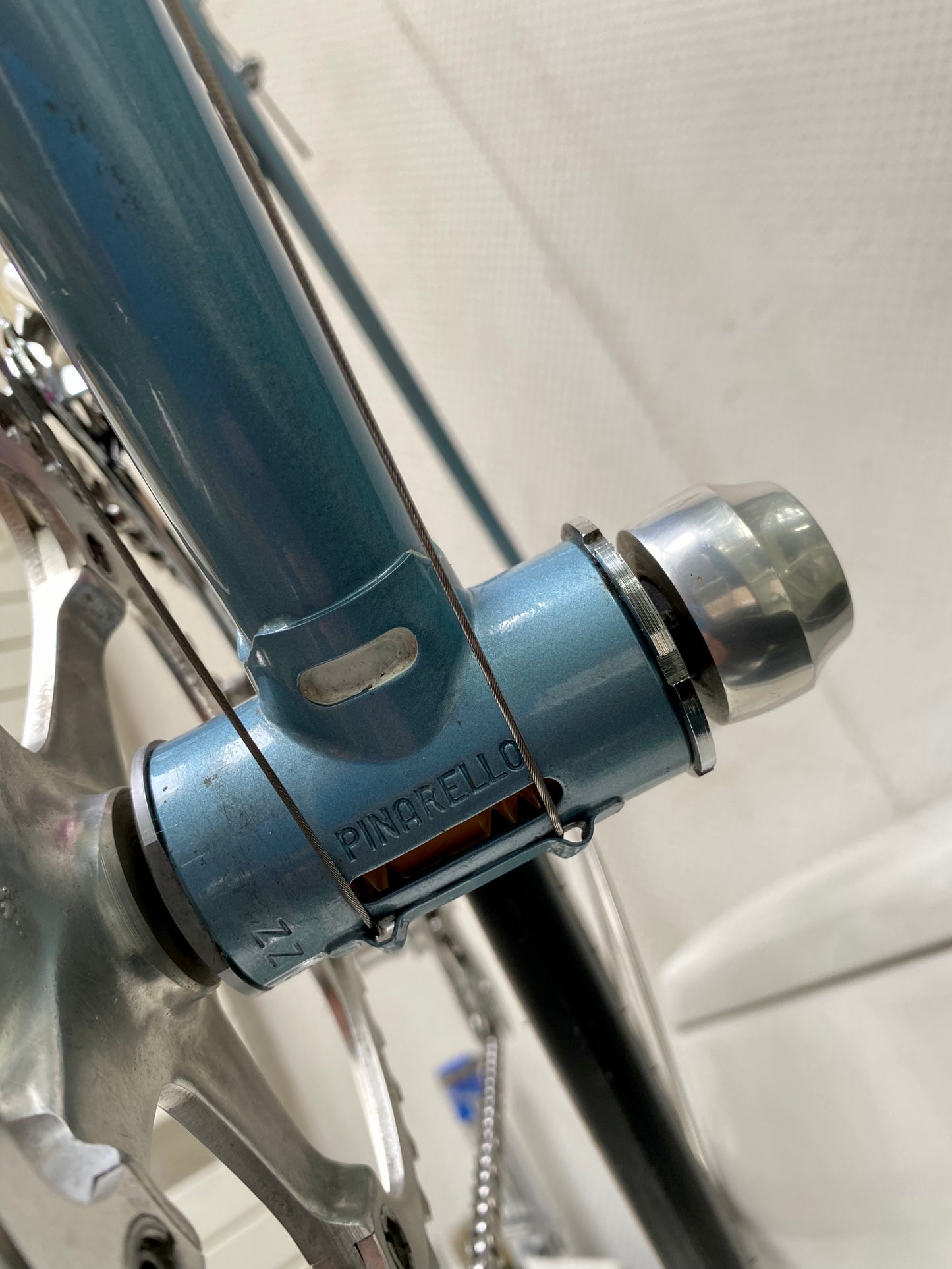 (SIZE 52cm) 1980's PINARELLO ROAD BIKE - CAMPAGNOLO CHORUS - LIKE NEW