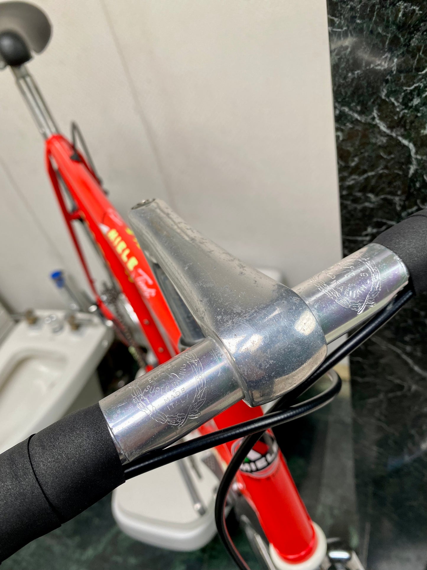 (SIZE 57cm) 1980's MIELE TIVOLI ROAD BIKE - COLUMBUS - LIKE NEW