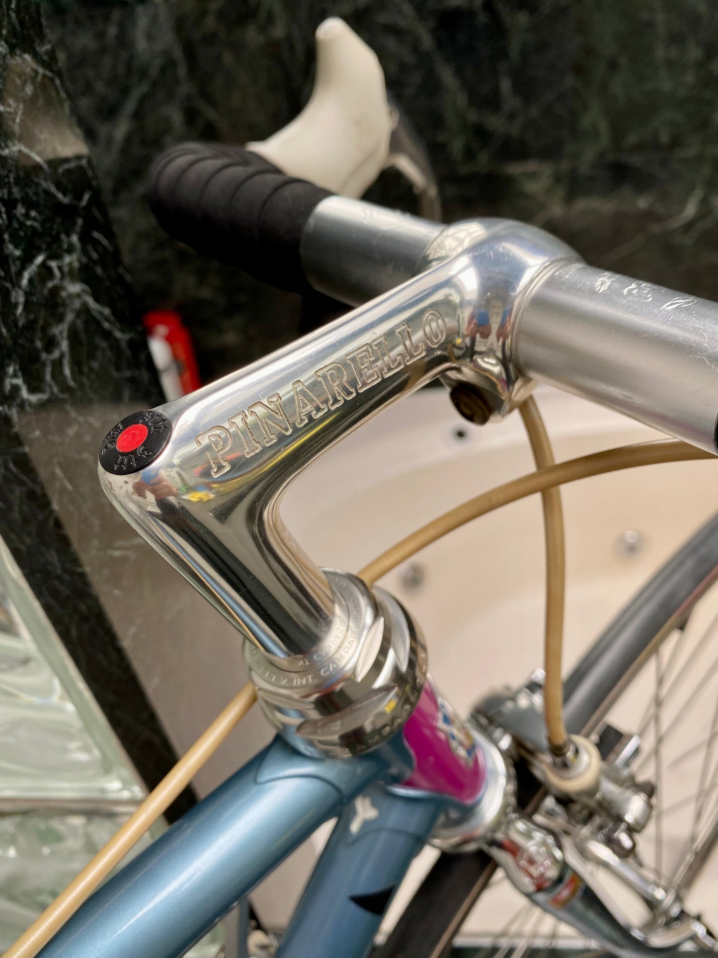 (SIZE 52cm) 1980's PINARELLO ROAD BIKE - CAMPAGNOLO CHORUS - LIKE NEW