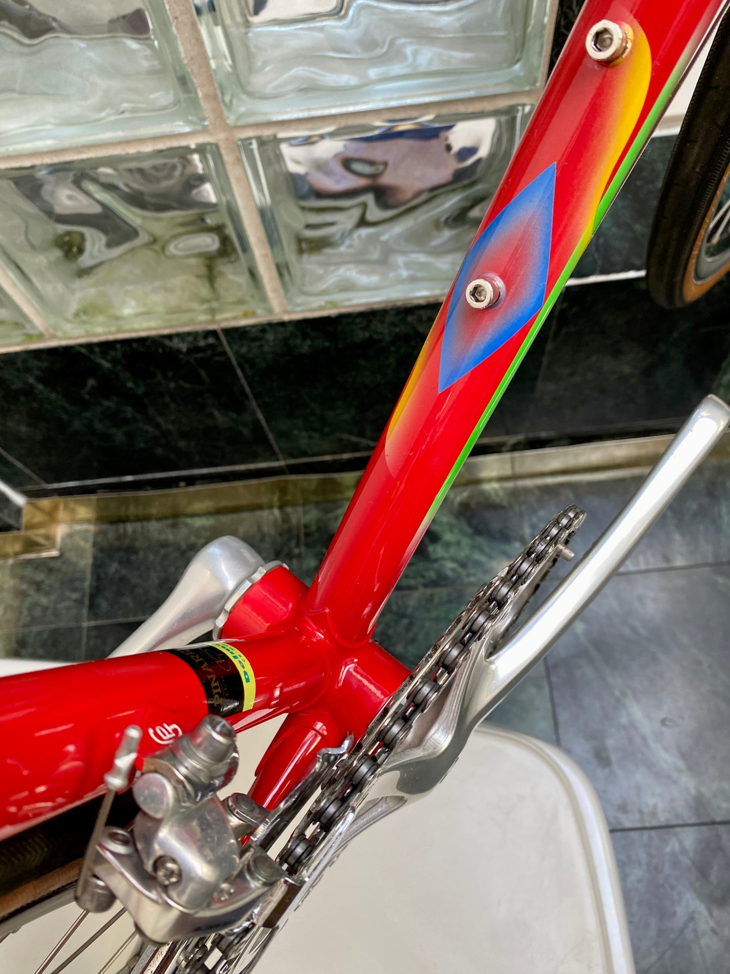 (SIZE 56cm) 1990's PINARELLO STELVIO ROAD BIKE - CAMPAGNOLO - SPOTLESS / LIKE NEW