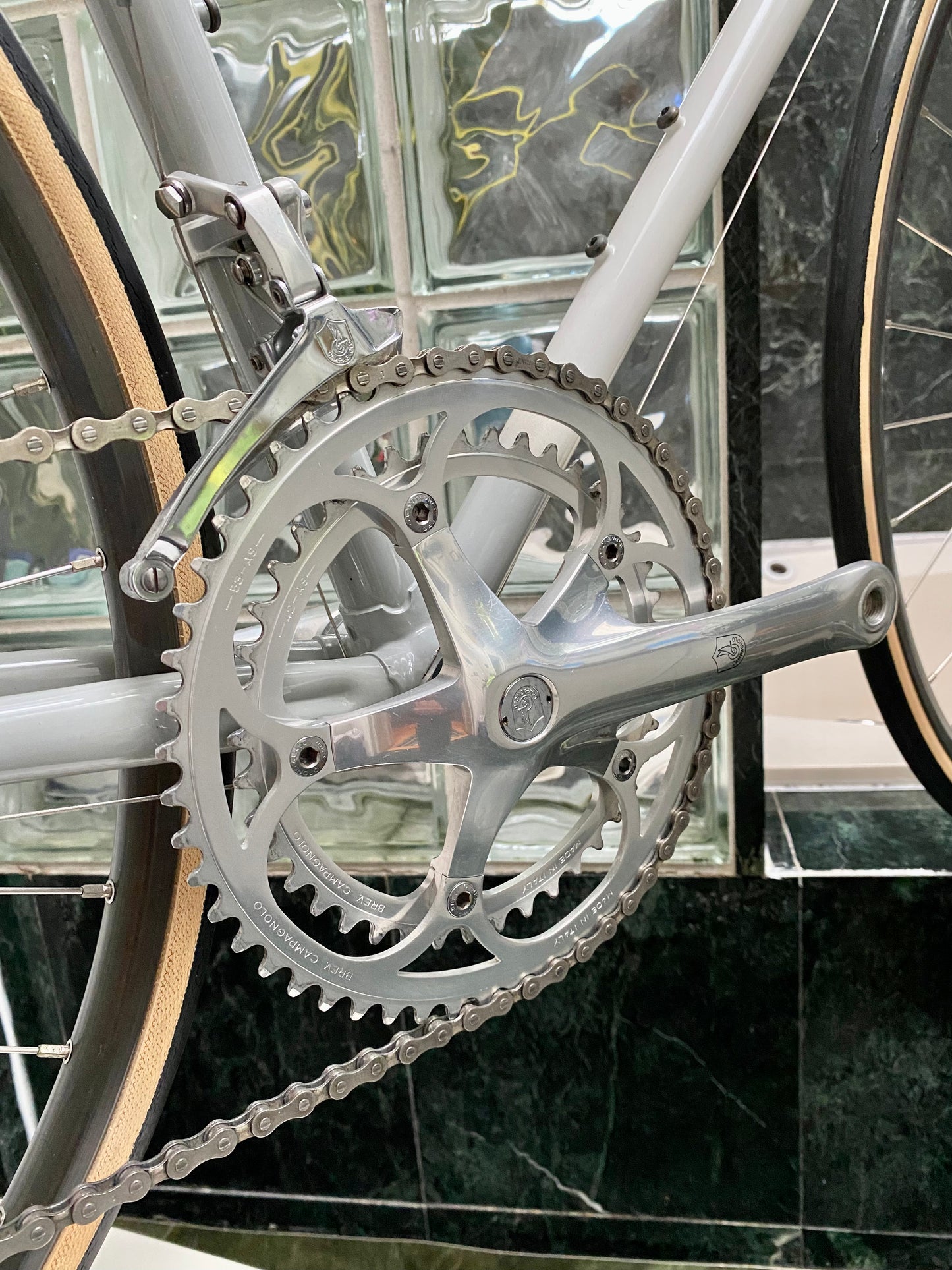 (SIZE 53cm) 1980's MBK / MOTOBECANE ROAD BIKE - CAMPAGNOLO ATHENA