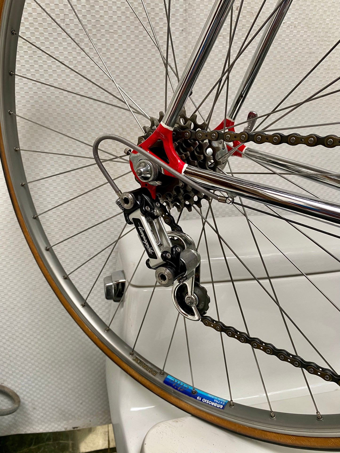 (SIZE 57cm) 1980's GARDIN SPECIAL ROAD BIKE - CAMPAGNOLO SUPER RECORD - HANDMADE IN ITALY