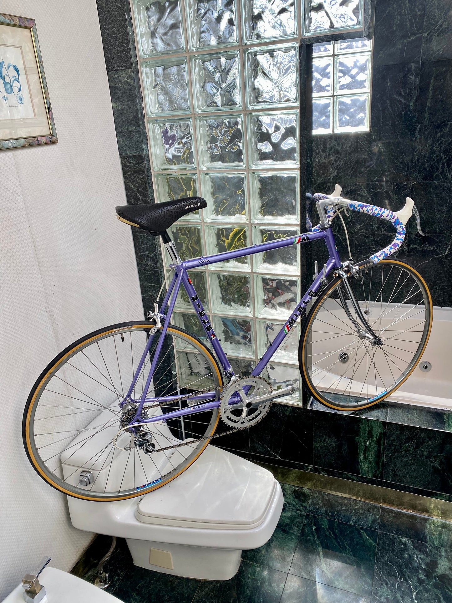 (SIZE 56cm) NOS / NEW 1980's MIELE ROAD BIKE - SHIMANO 105